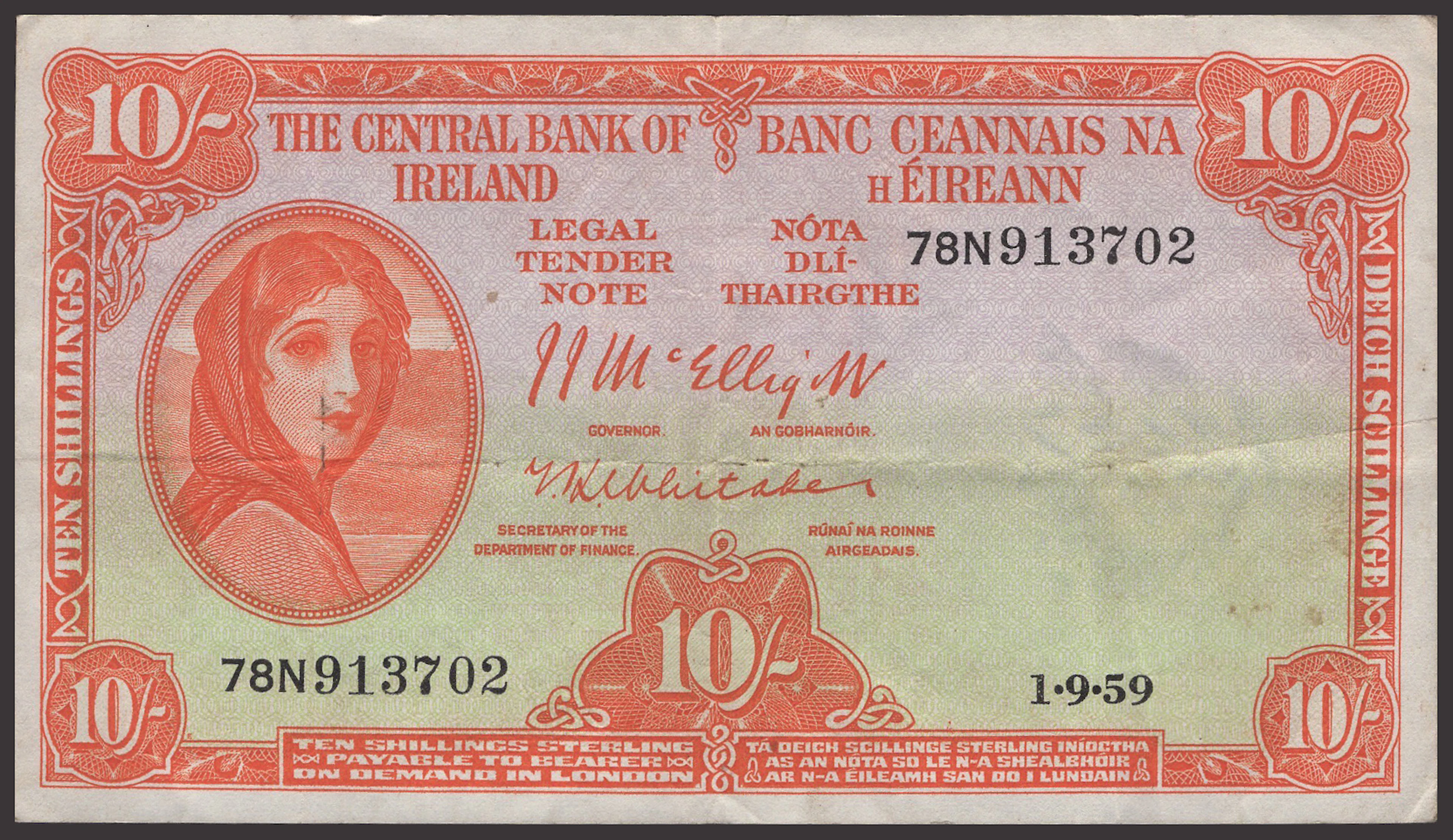 A Mixed Group of Notes from the British Isles, comprising various