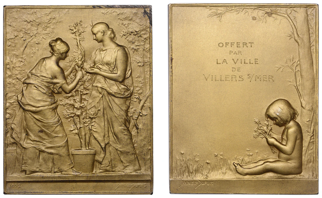FRANCE, L’Horticulture, or La Science enseigne l’Horticulture à la