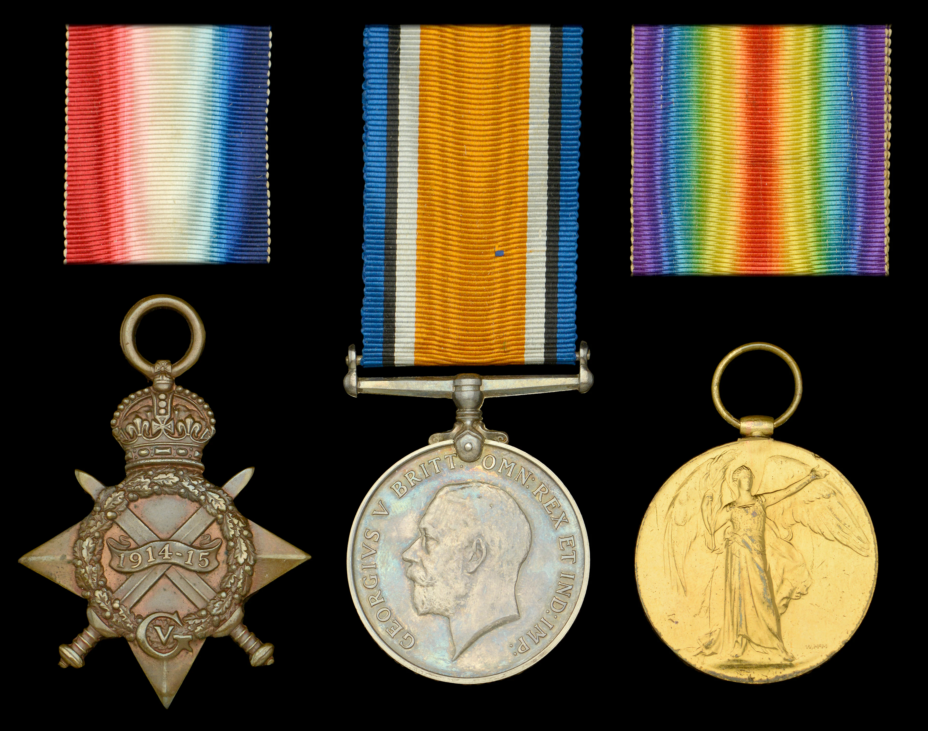 Three: Leading Stoker A. Webb, Royal Navy, who served in Submarines