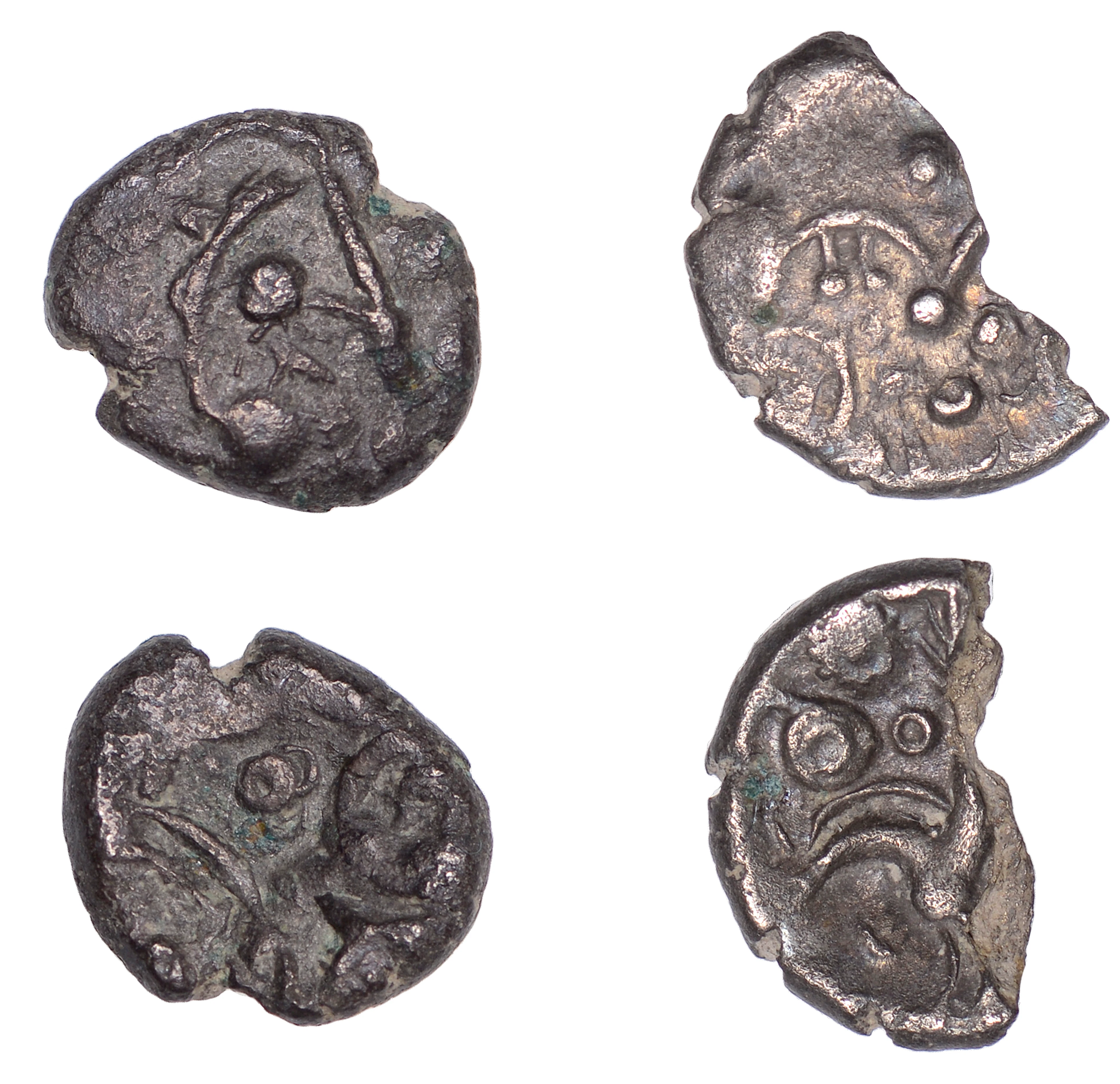 British Iron Age, EAST WILTSHIRE, Uninscribed issues (2), silver Unit