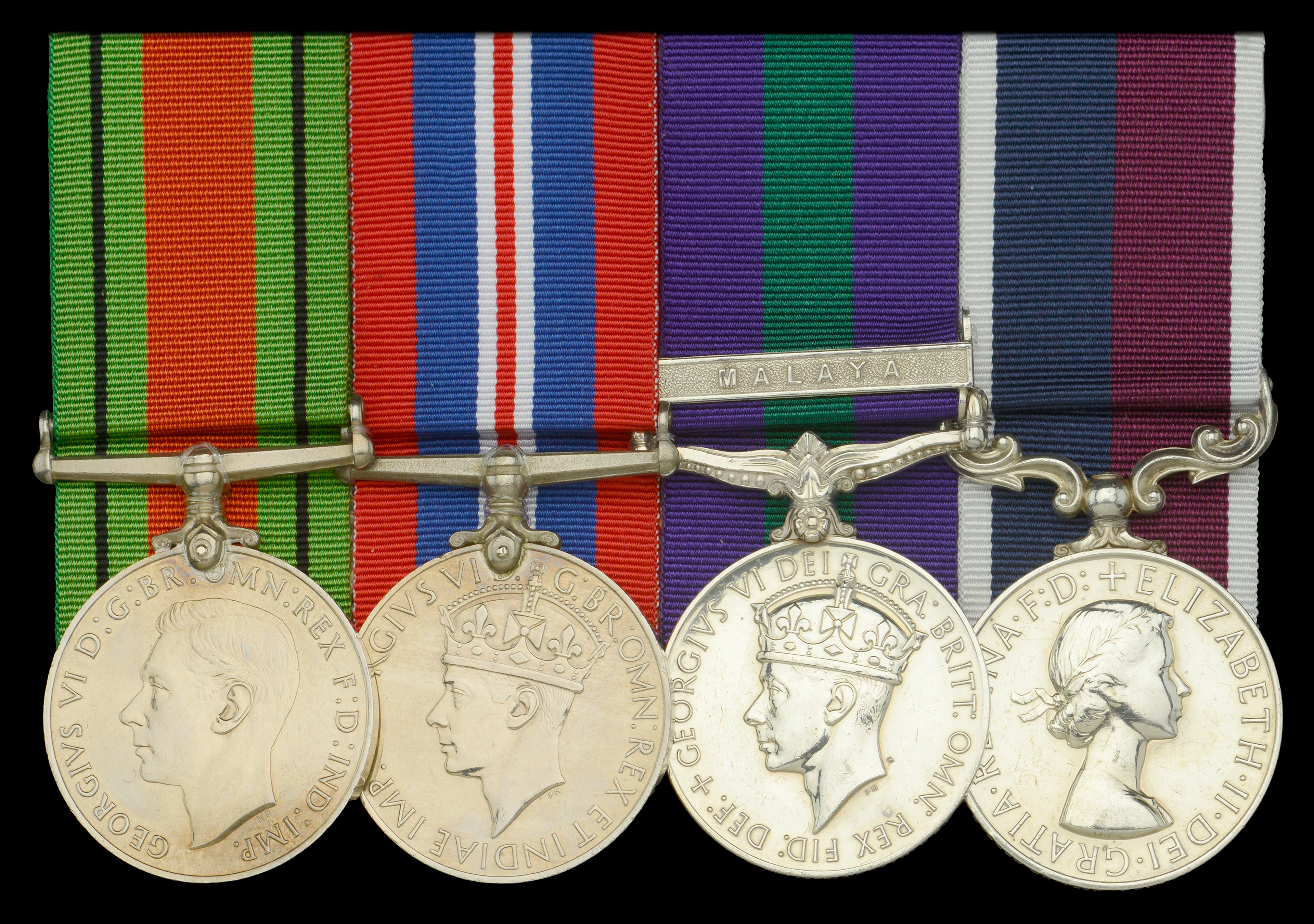 Four: Chief Technician J. Blyth, Royal Air Force Defence and War Medals