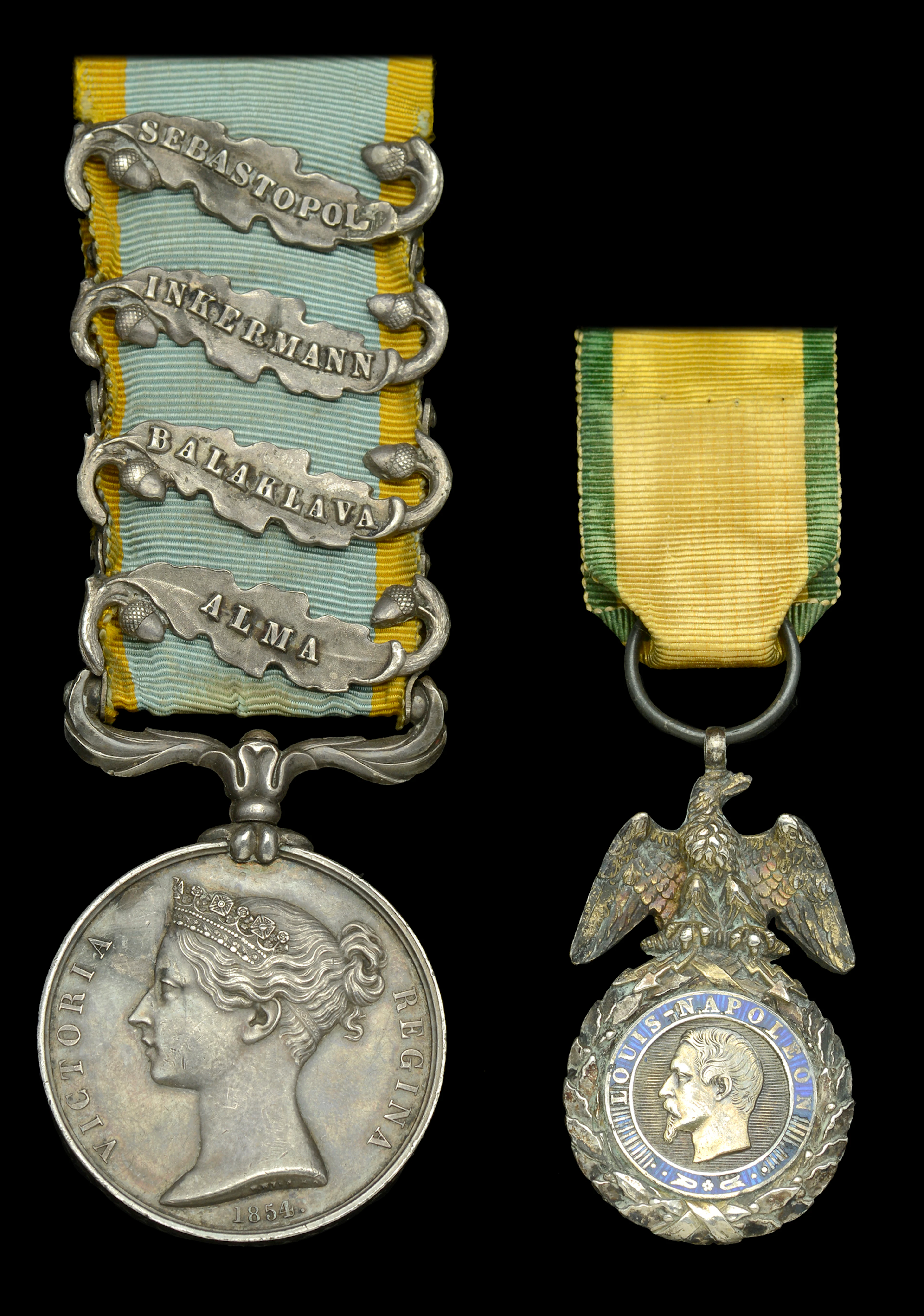 Pair: Driver Robert Smeaton, ‘I’ Troop Royal Horse Artillery, awarded
