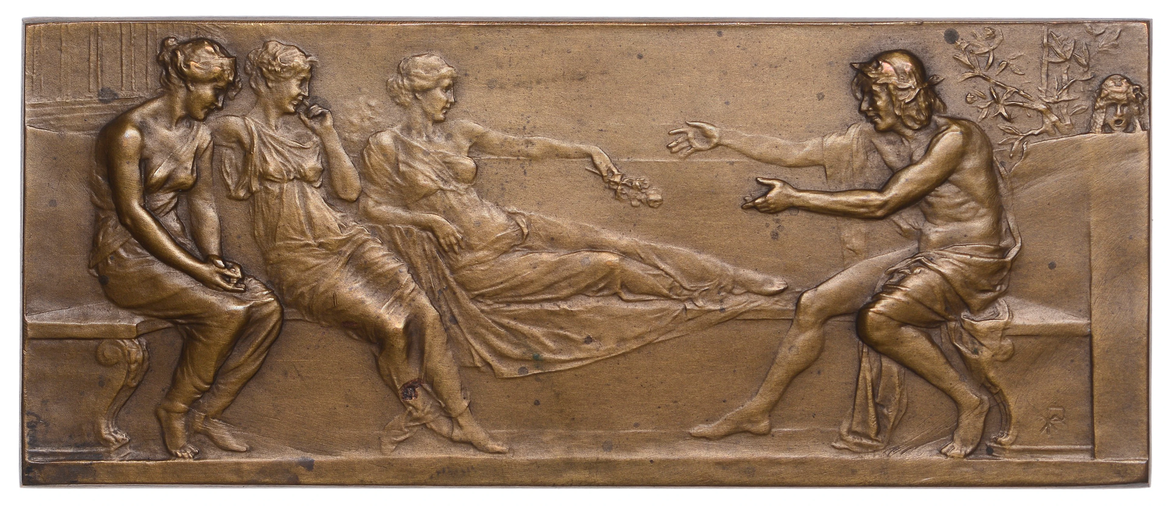 AUSTRIA, Äsop erzählt Fabeln [Æsop Telling Fables], 1902, a uniface
