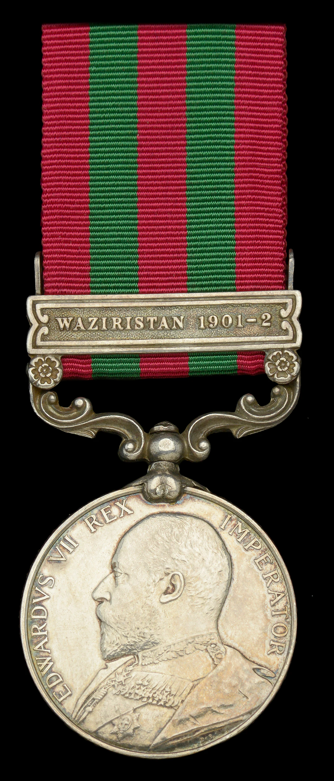 India General Service 1895-1902, 1 clasp, Waziristan 1901-2 (Lieut.