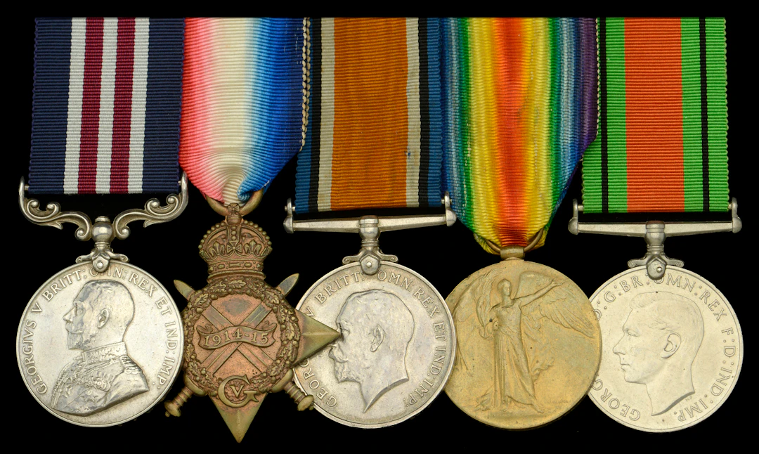 A Great War ‘Western Front’ M.M. group of five awarded to Corporal