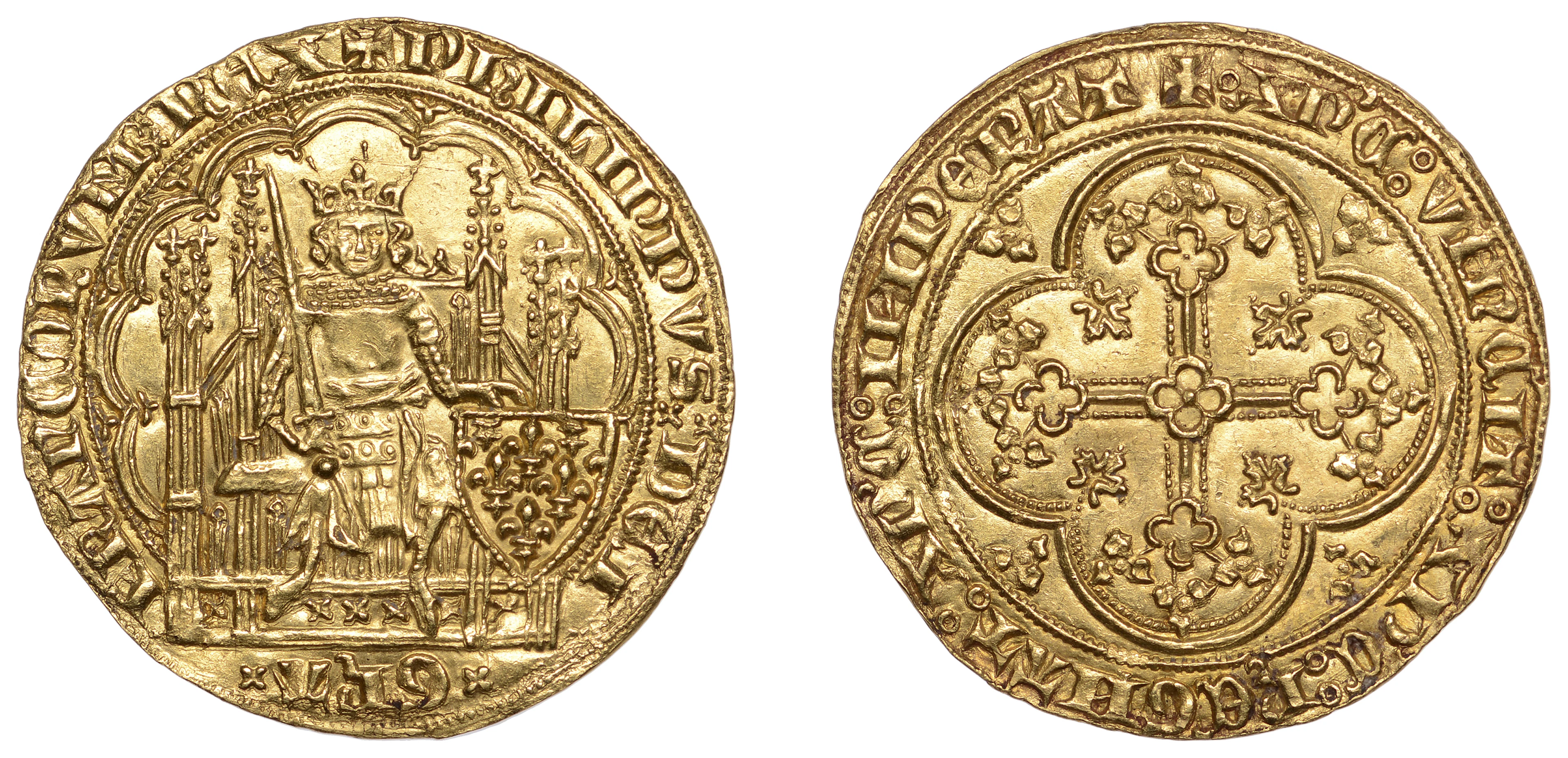 FRANCE, Philip VI, First emission: Ecu d’or à la chaise, Paris, authorised