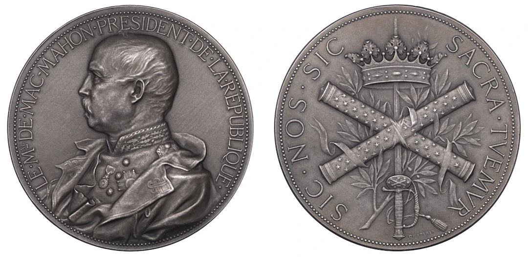 FRANCE, Maréchal de Mac-Mahon, Président de la République, 1873 [struck