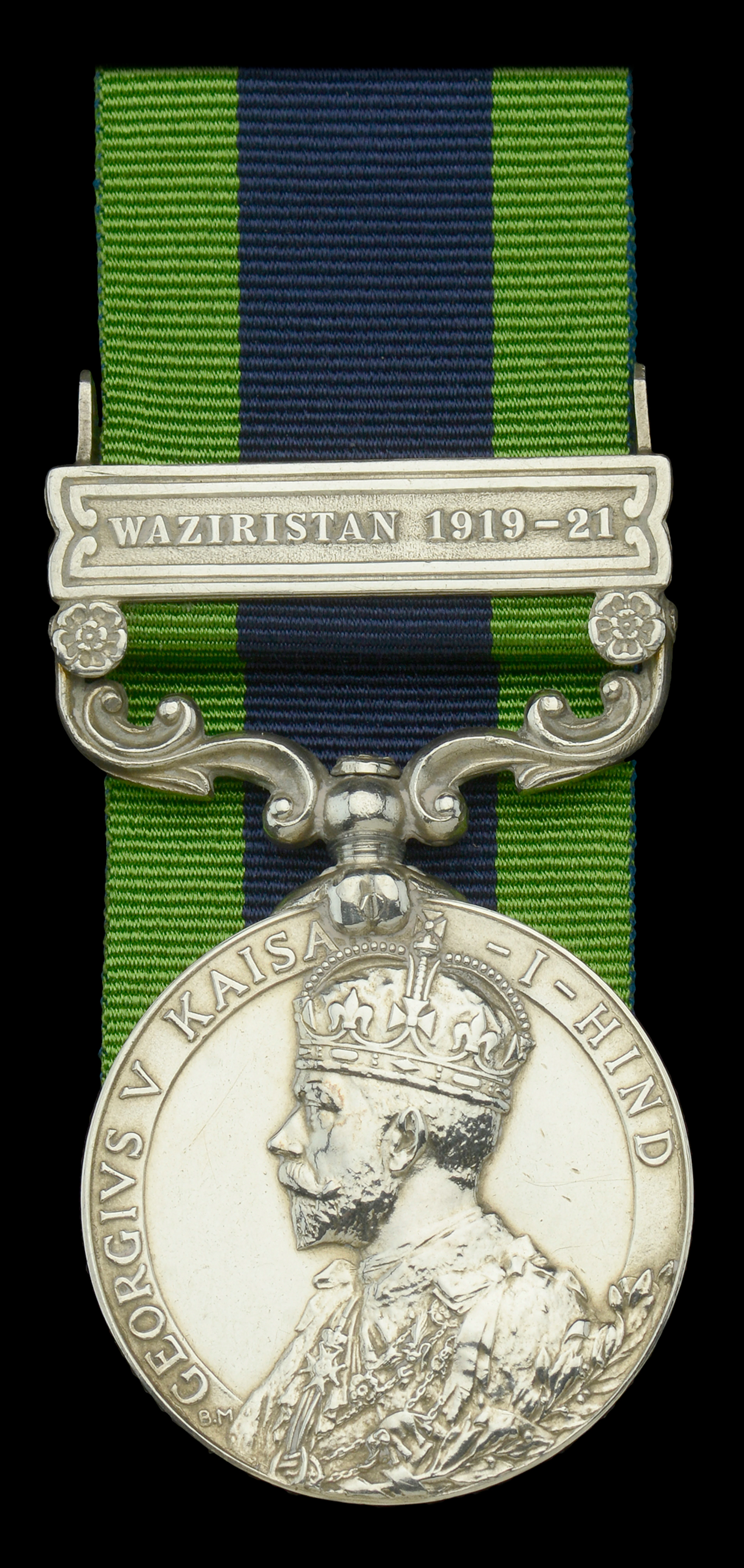 India General Service 1908-35, 1 clasp, Waziristan 1919-21 (333735.