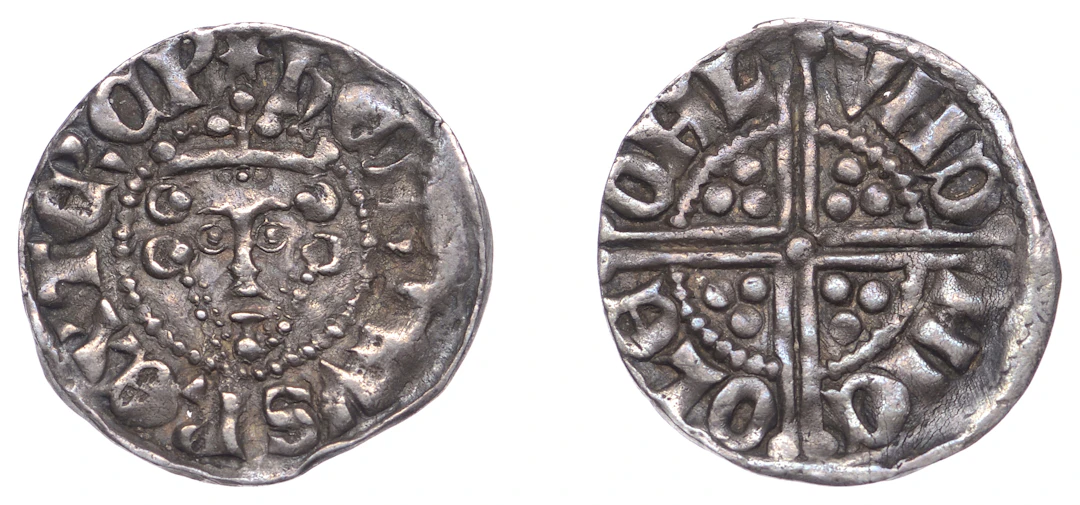 Henry III (1216-1272), Long Cross coinage, Penny, class IIb, London