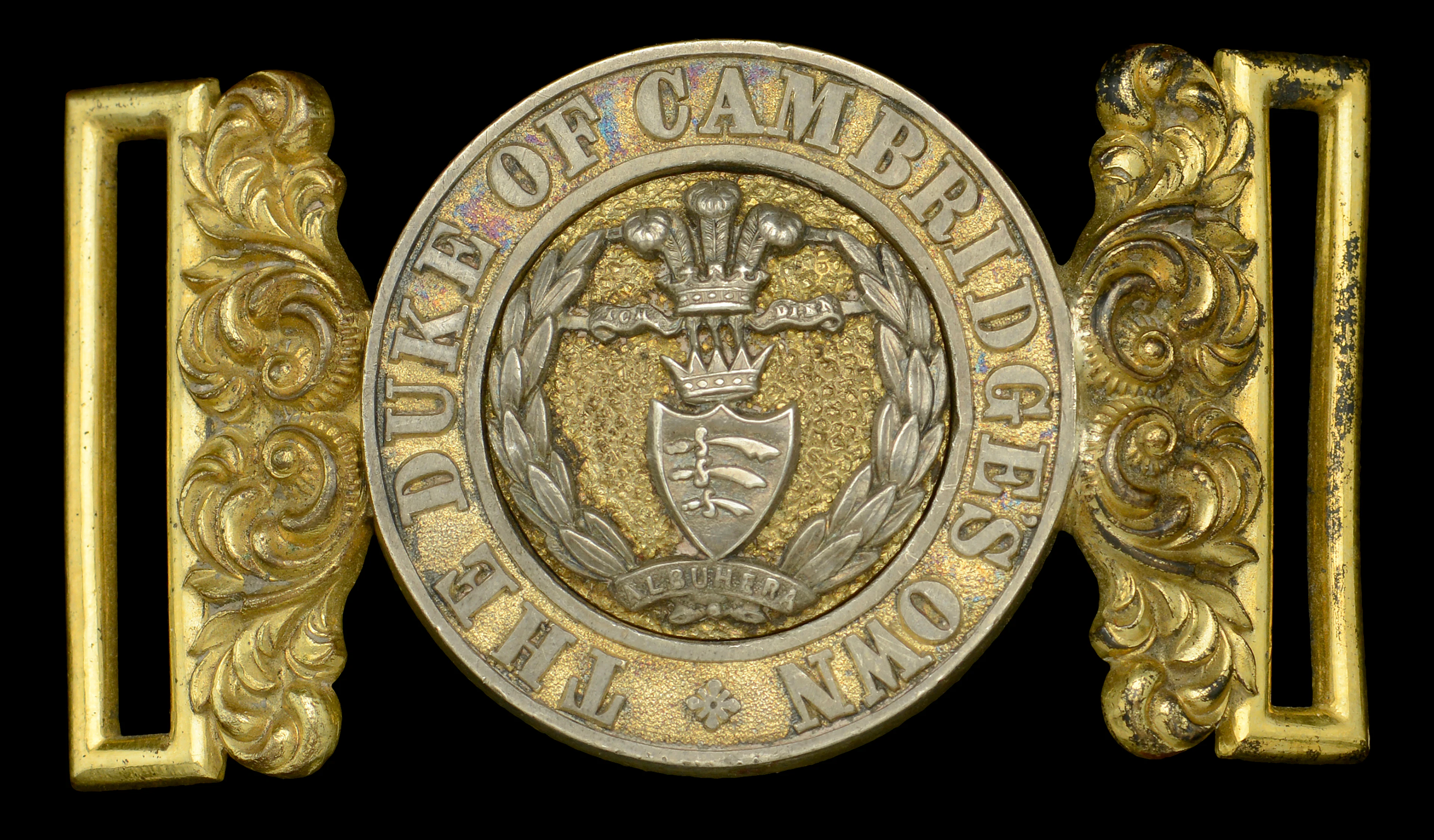 The Middlesex Regiment Victorian Officer’s Waist Belt Clasp A very