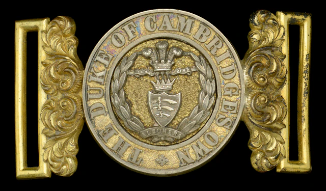 The Middlesex Regiment Victorian Officer’s Waist Belt Clasp A very