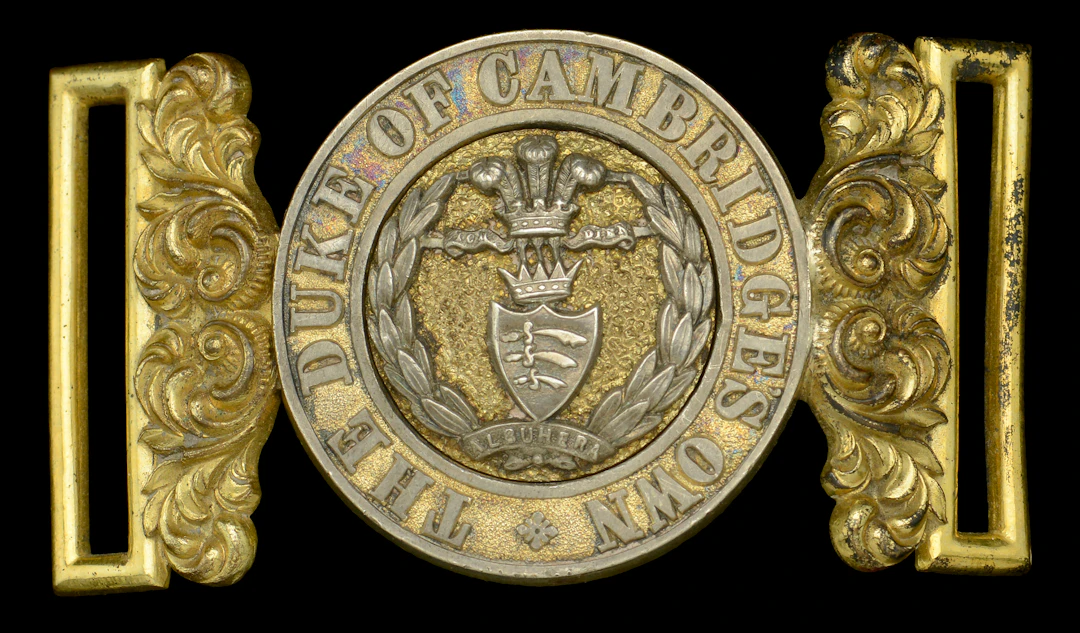 The Middlesex Regiment Victorian Officer’s Waist Belt Clasp A very