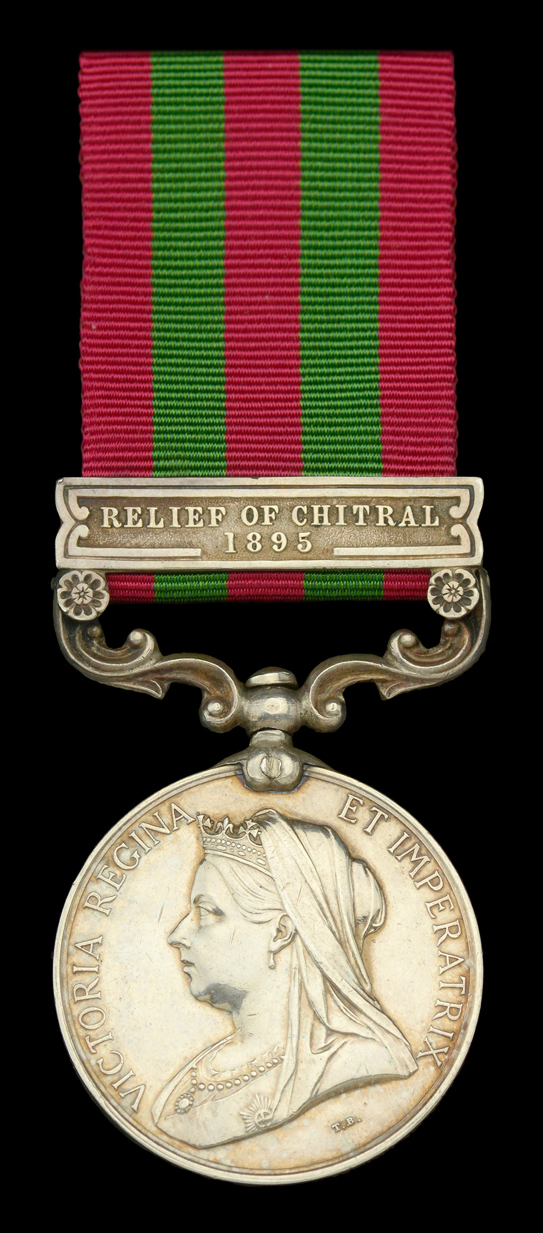 India General Service 1895-1902, 1 clasp, Relief of Chitral 1895 (3583