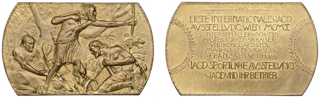 AUSTRIA, Erste Internationale Jagdausstellung, Vienna [First International