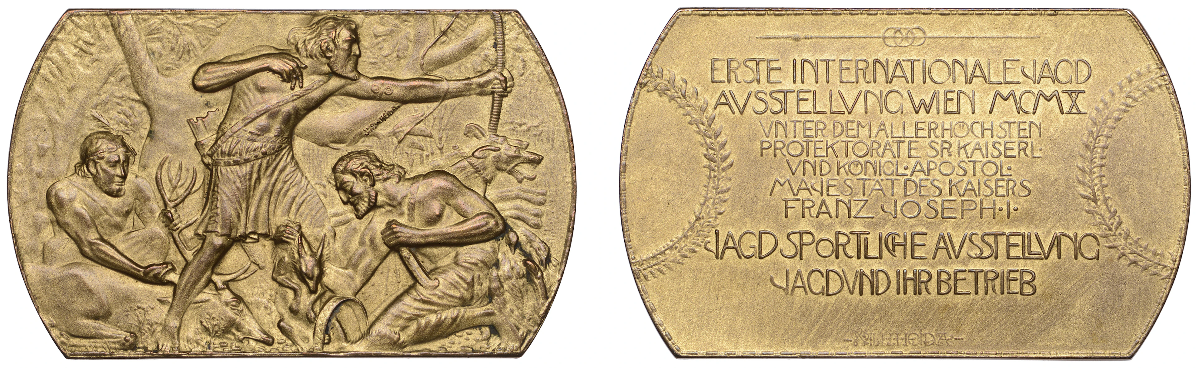 AUSTRIA, Erste Internationale Jagdausstellung, Vienna [First International