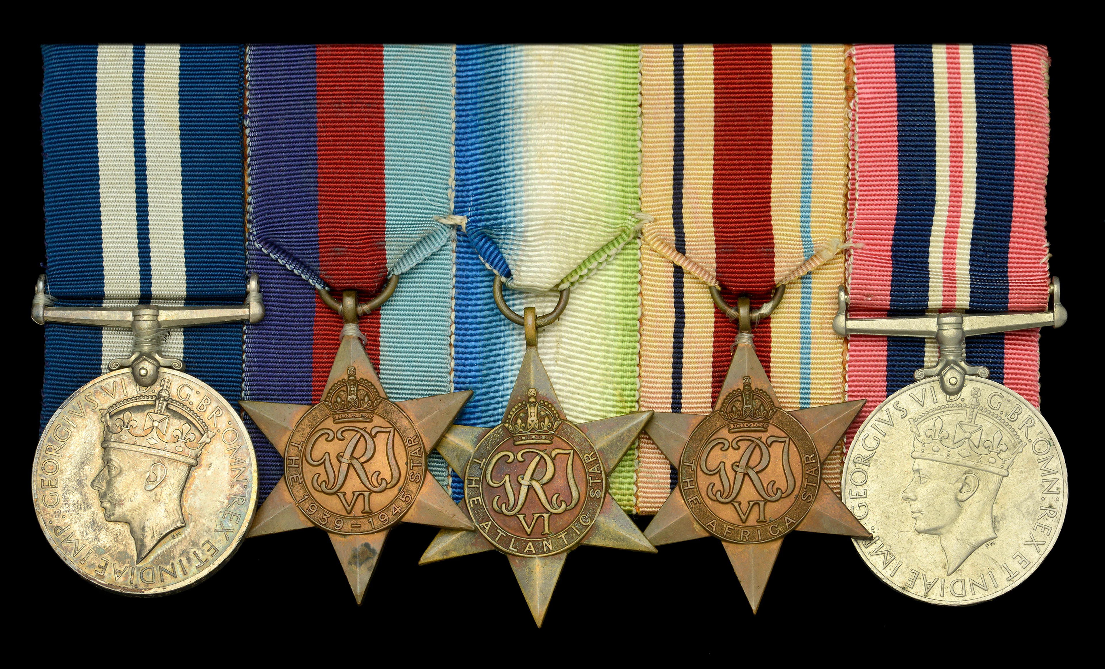 A rare Second War D.S.M. group of five awarded to Temporary Corporal