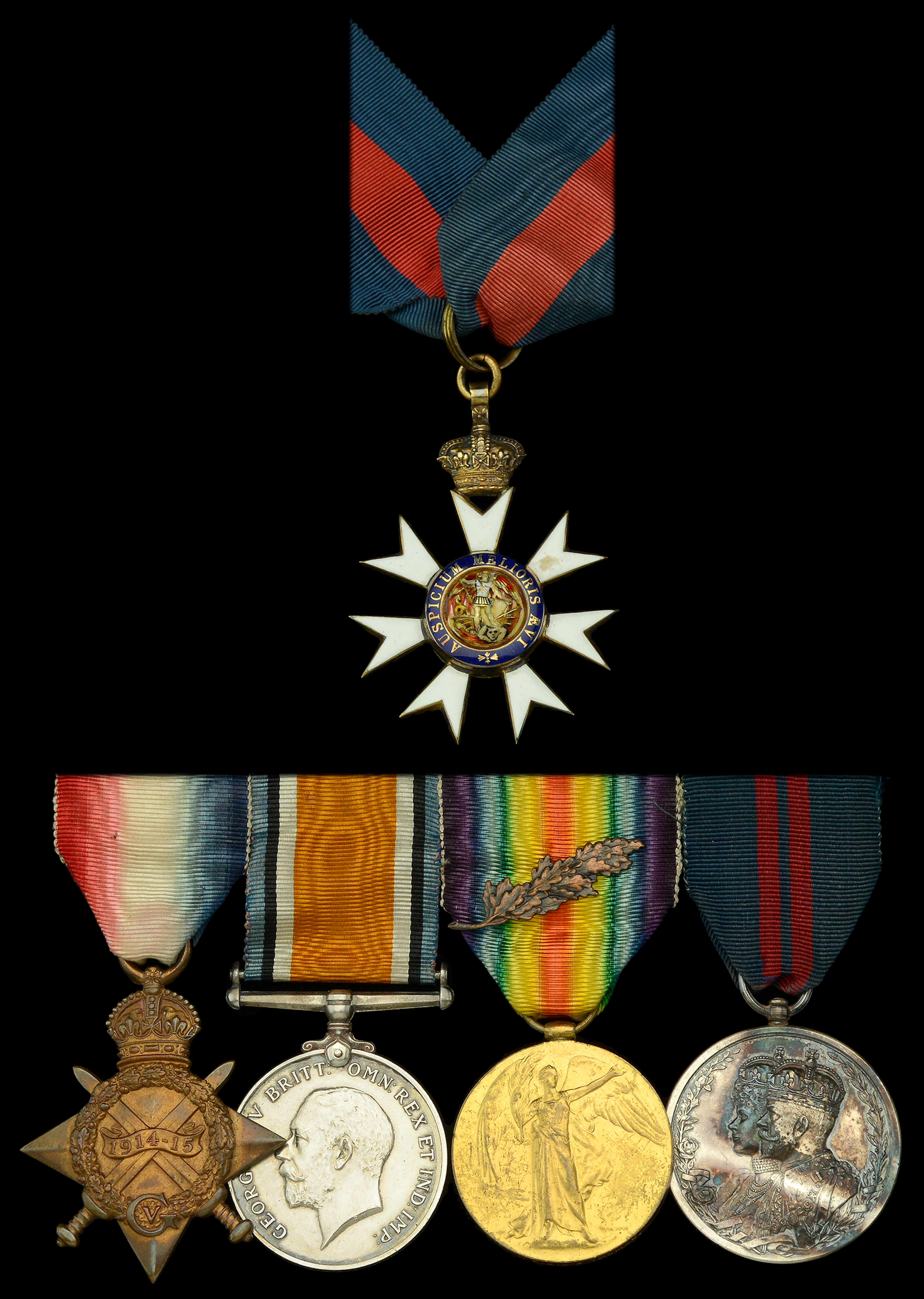 A Great War C.M.G. group of five awarded to Brigadier-General E. A.
