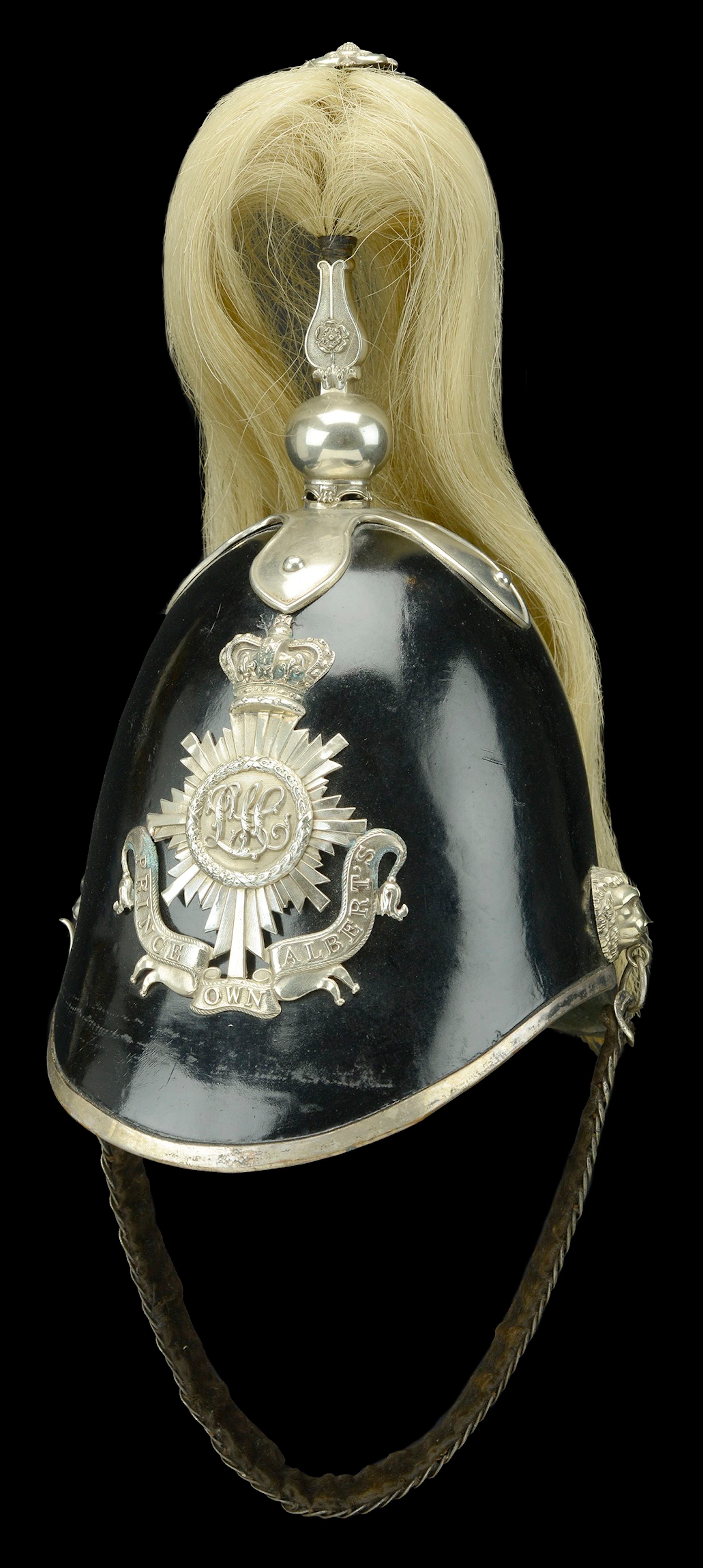 Leicestershire Yeomanry Cavalry, Officer’s Helmet. A very good 1850