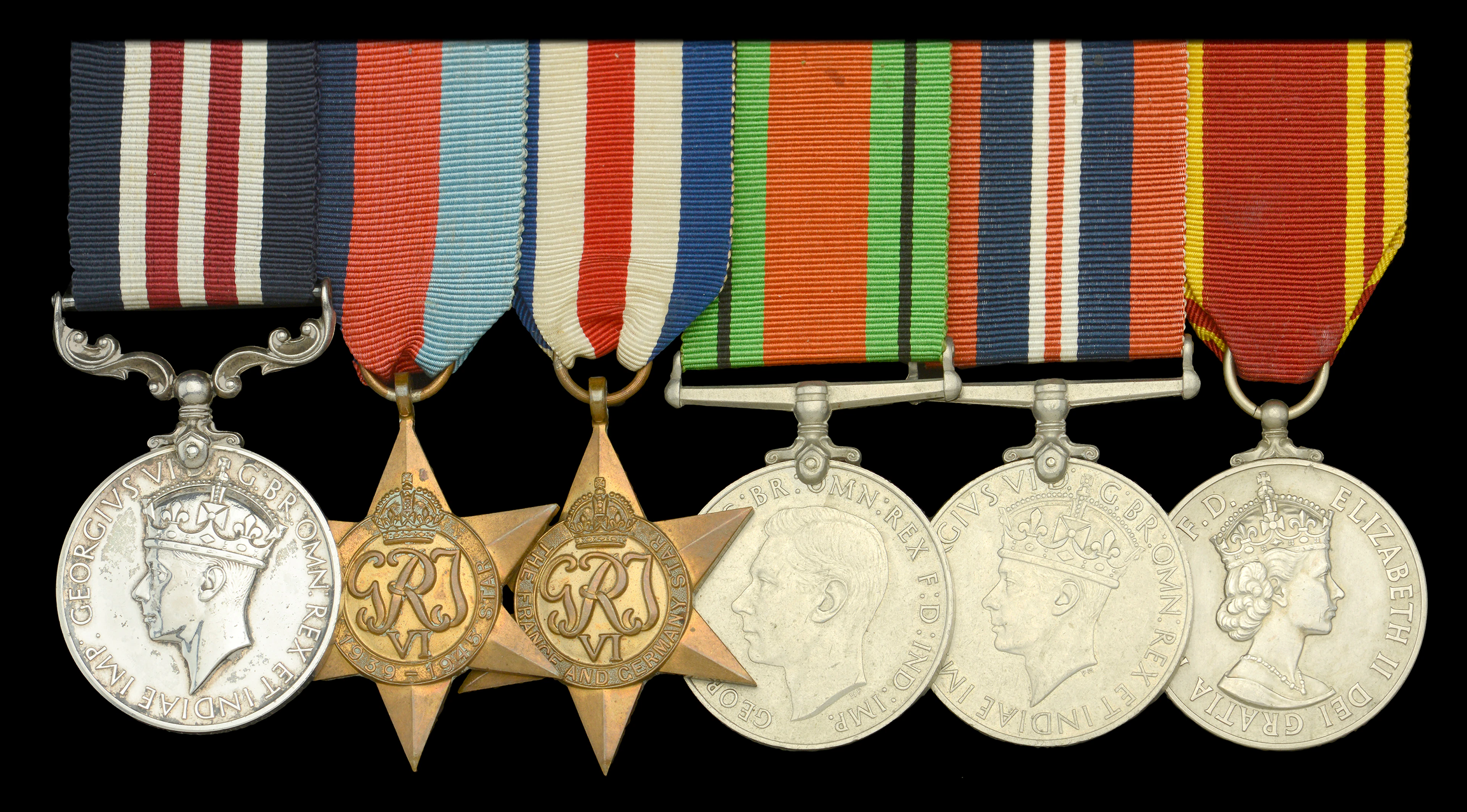 A Second War ‘North-West Europe campaign’ immediate M.M. group of