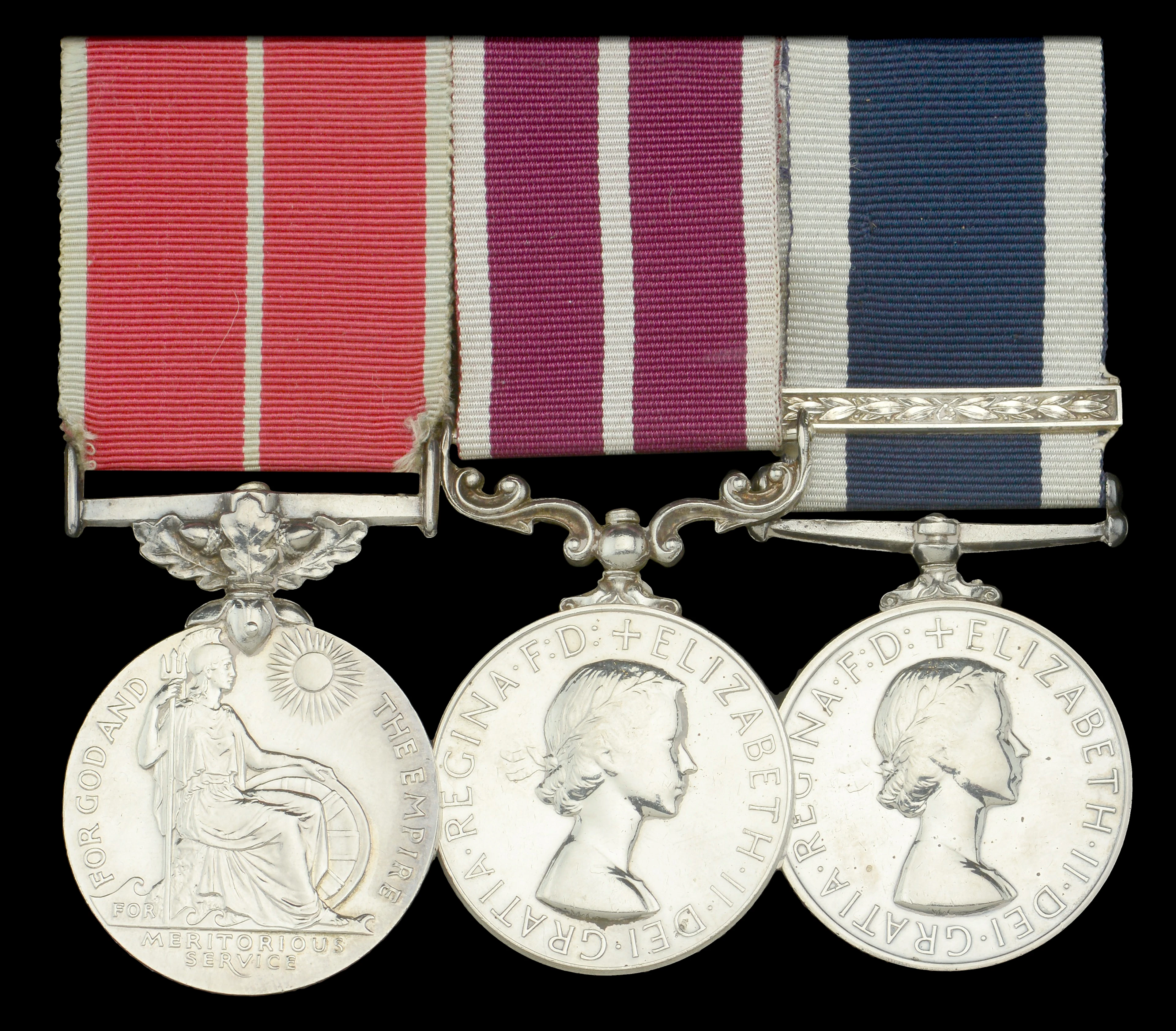 A well-documented post-War submariner’s B.E.M. group of three awarded