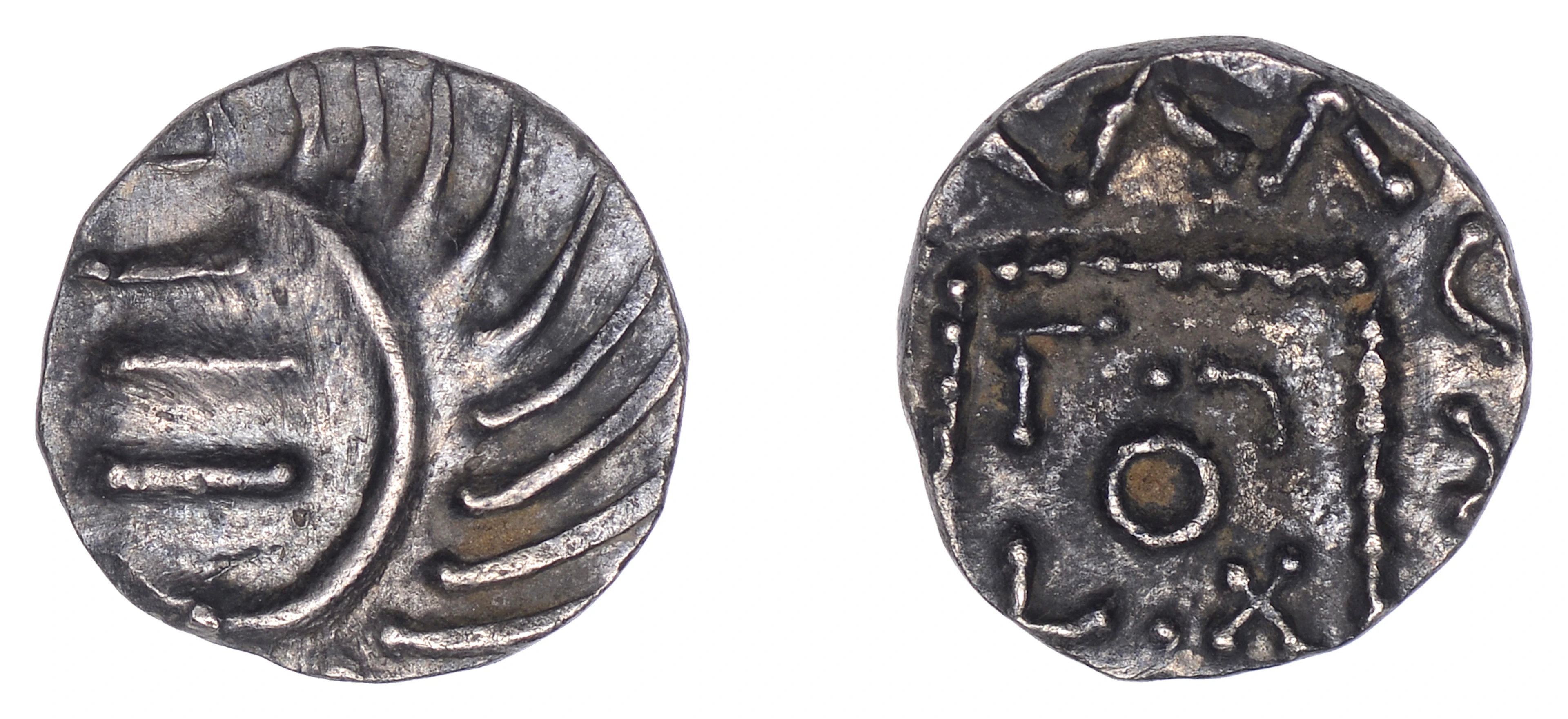 Early Anglo-Saxon Period, Sceatta, Continental series E, tertiary