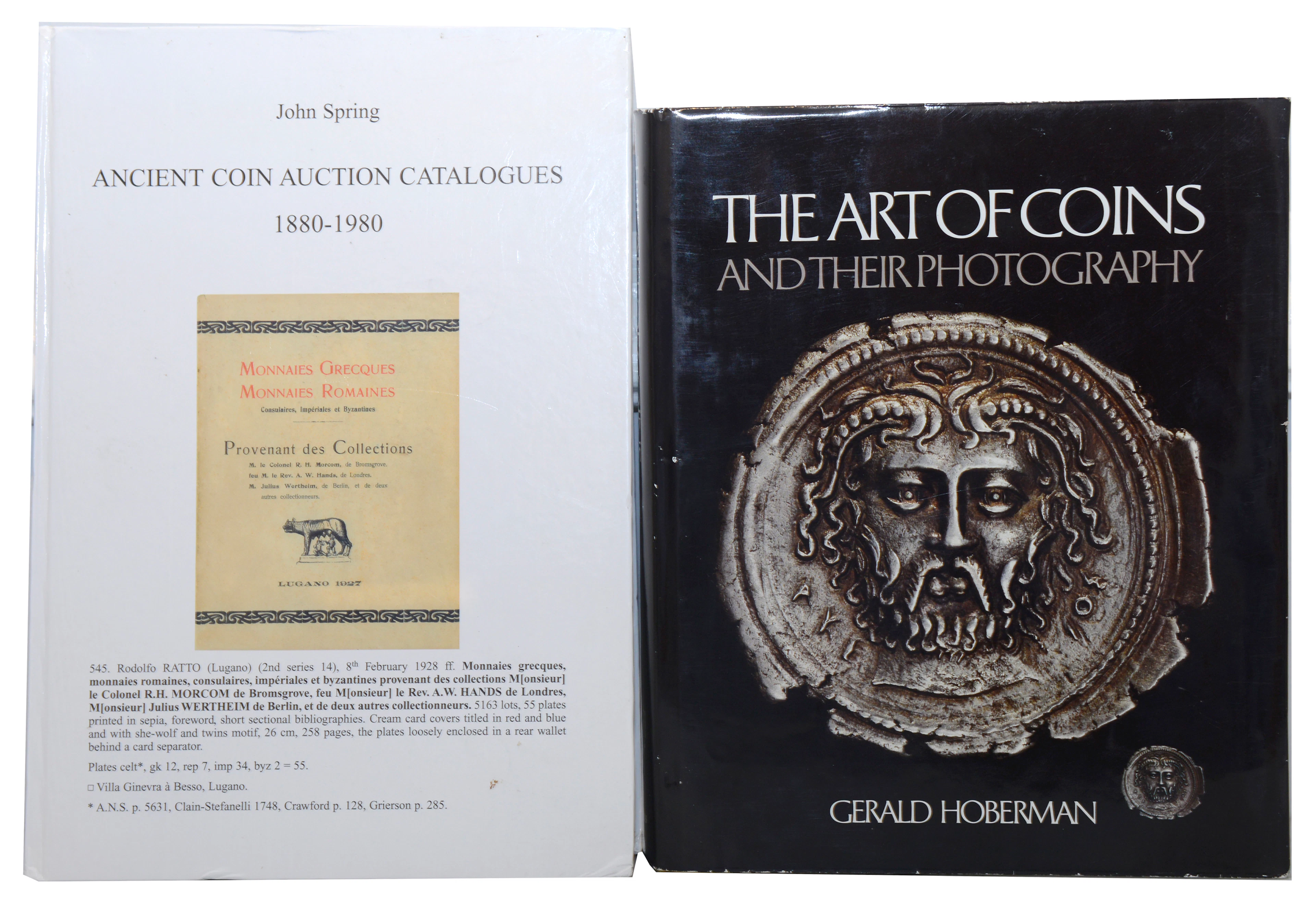 Hoberman, G., The Art of Coins and their Photography, London, 1982