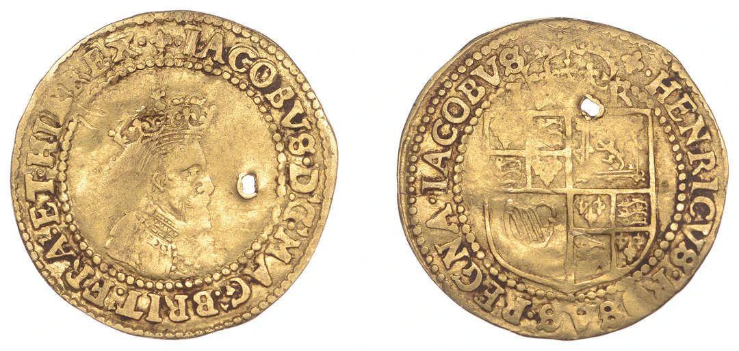 James I (1603-1625), Second coinage, Crown, mm. lis [1604-5], first