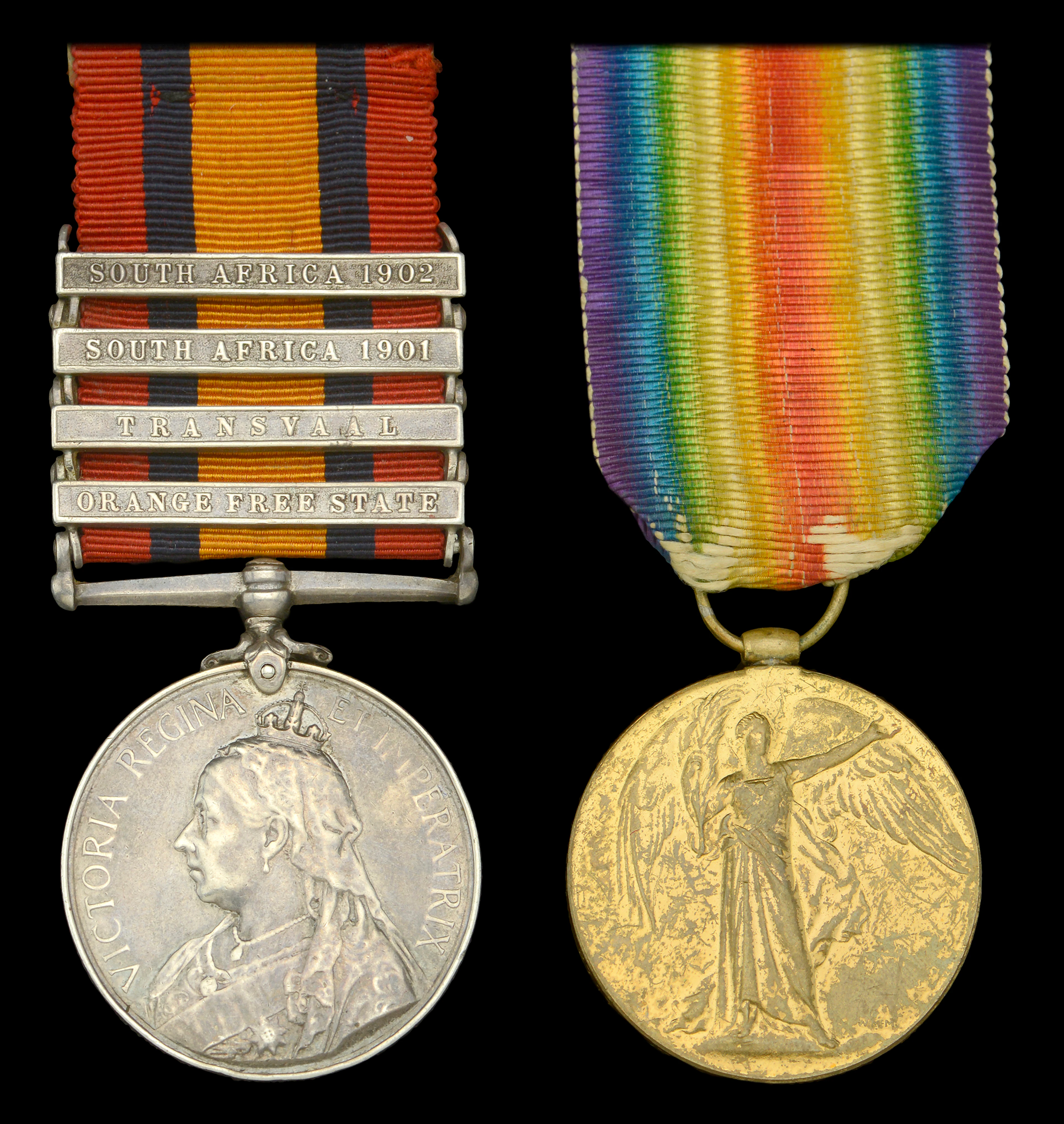 Family Group: Queen’s South Africa 1899-1902, 4 clasps, Orange Free