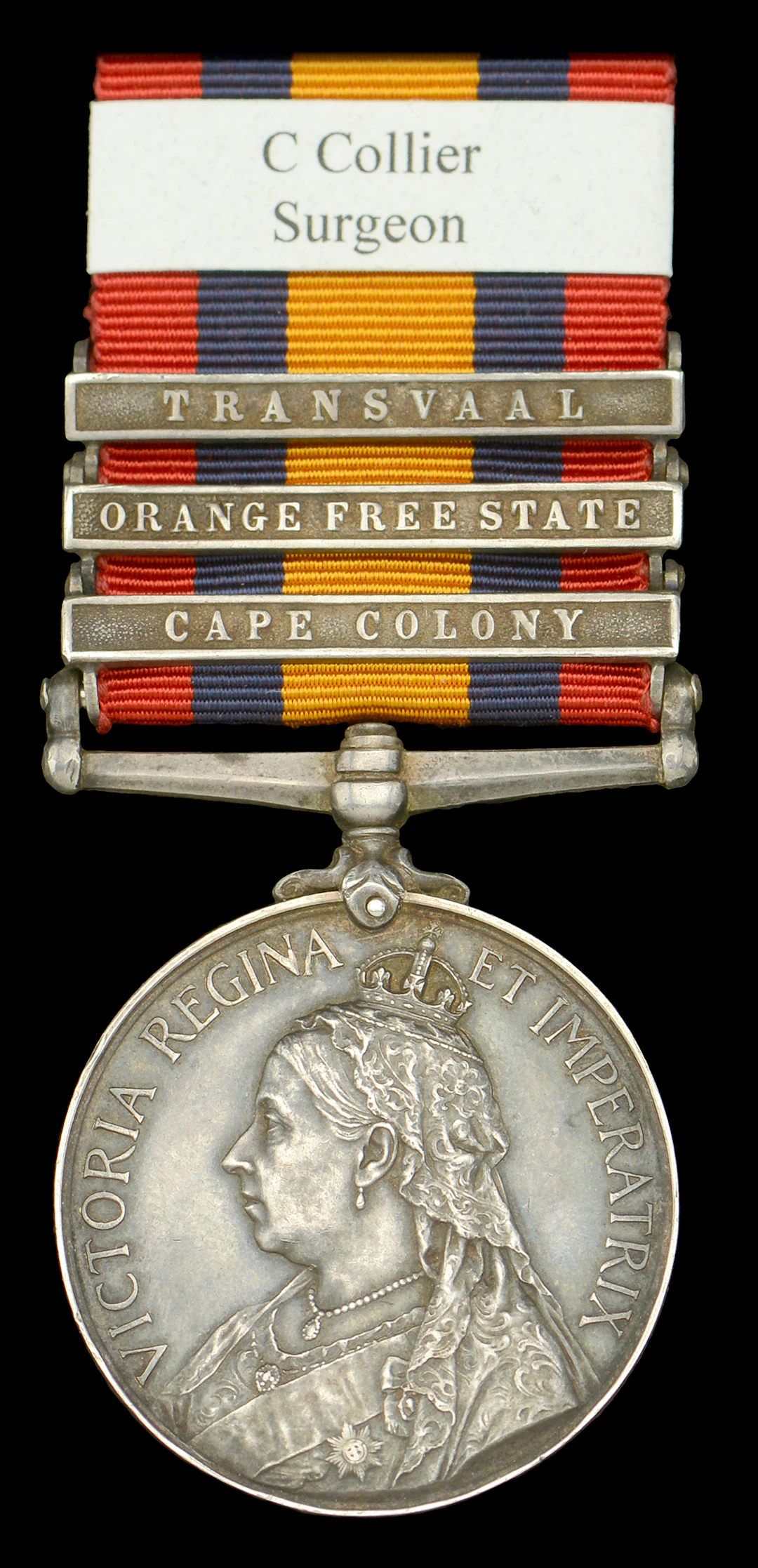 Queen’s South Africa 1899-1902, 3 clasps, Cape Colony, Orange Free