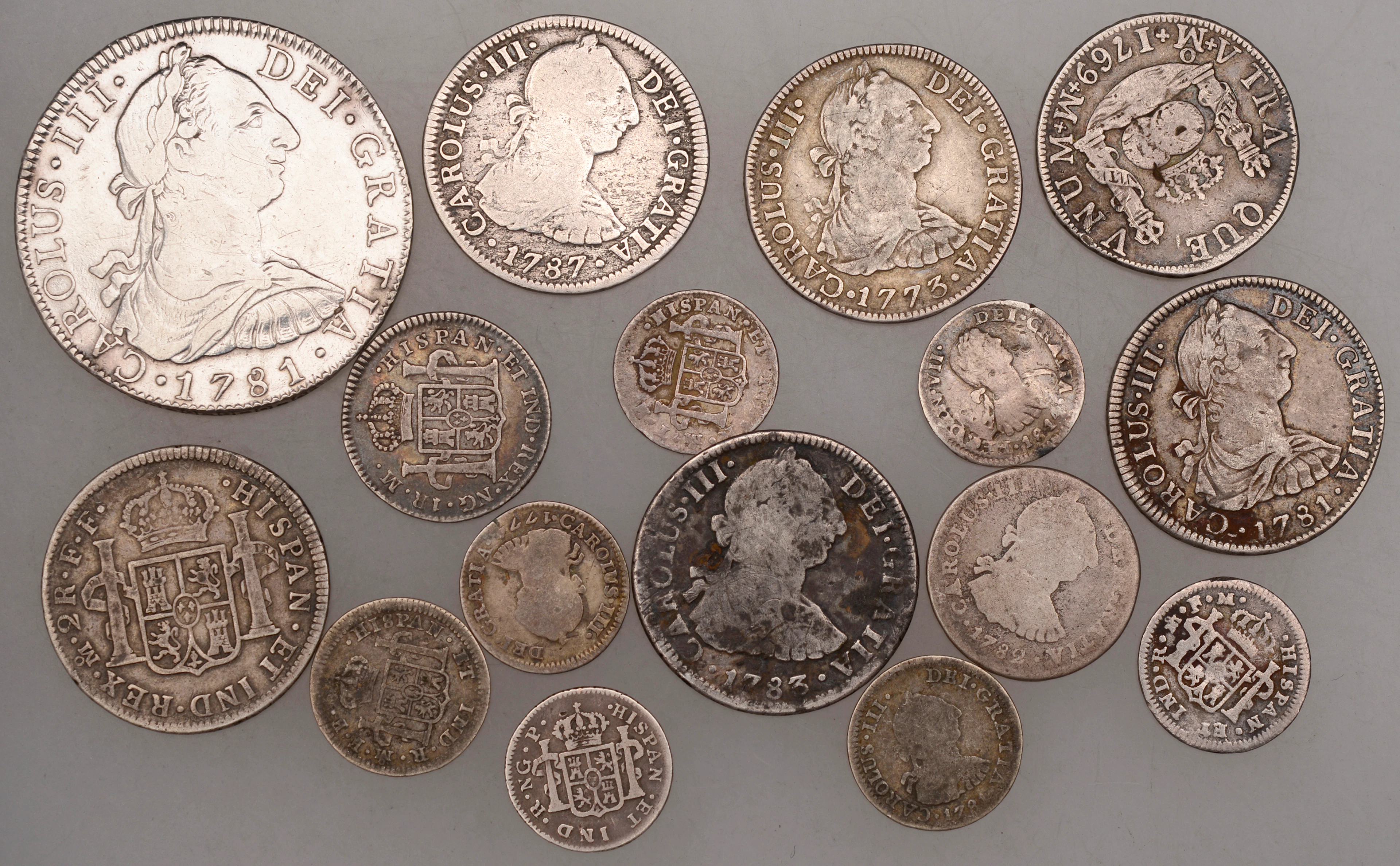 Mexico, Charles III, 8 Reales, 1781mo ff, Mexico City (KM 106.2);