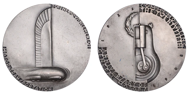 U.S.A., 25th Anniversary of General Motors, Detroit, 1933, an Art