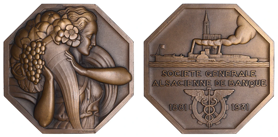 FRANCE, 50ème anniversaire de la Société Générale Alsacienne de Banque