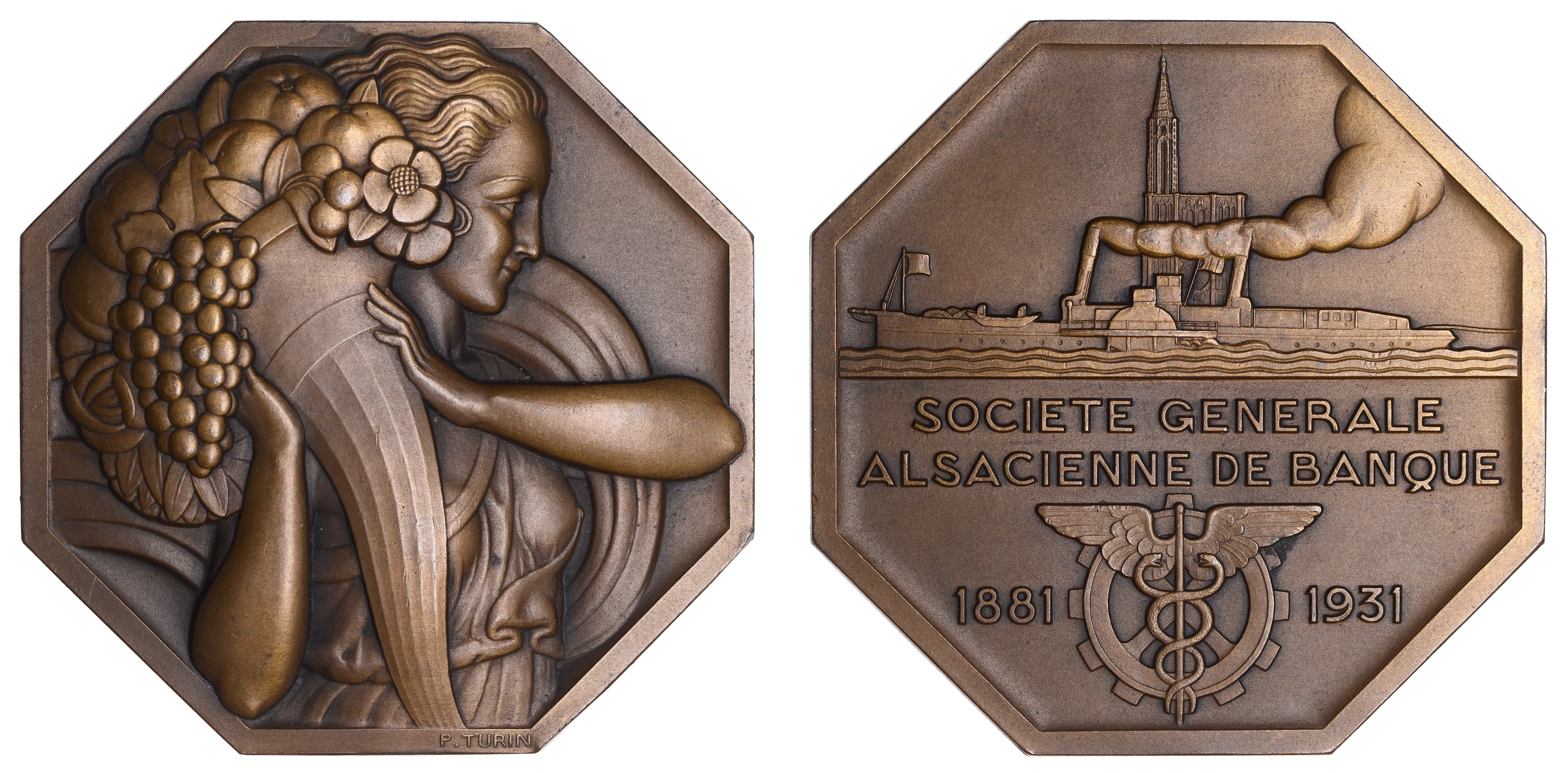 FRANCE, 50ème anniversaire de la Société Générale Alsacienne de Banque