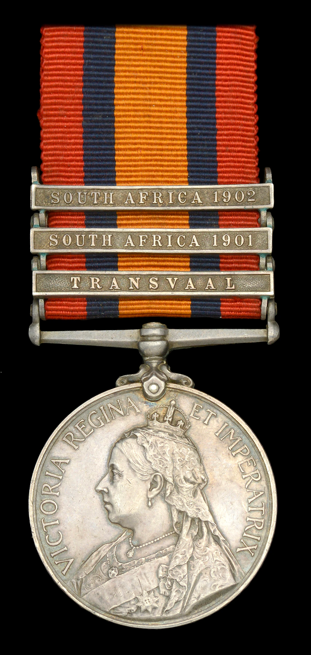 Queen’s South Africa 1899-1902, 3 clasps, Transvaal, South Africa