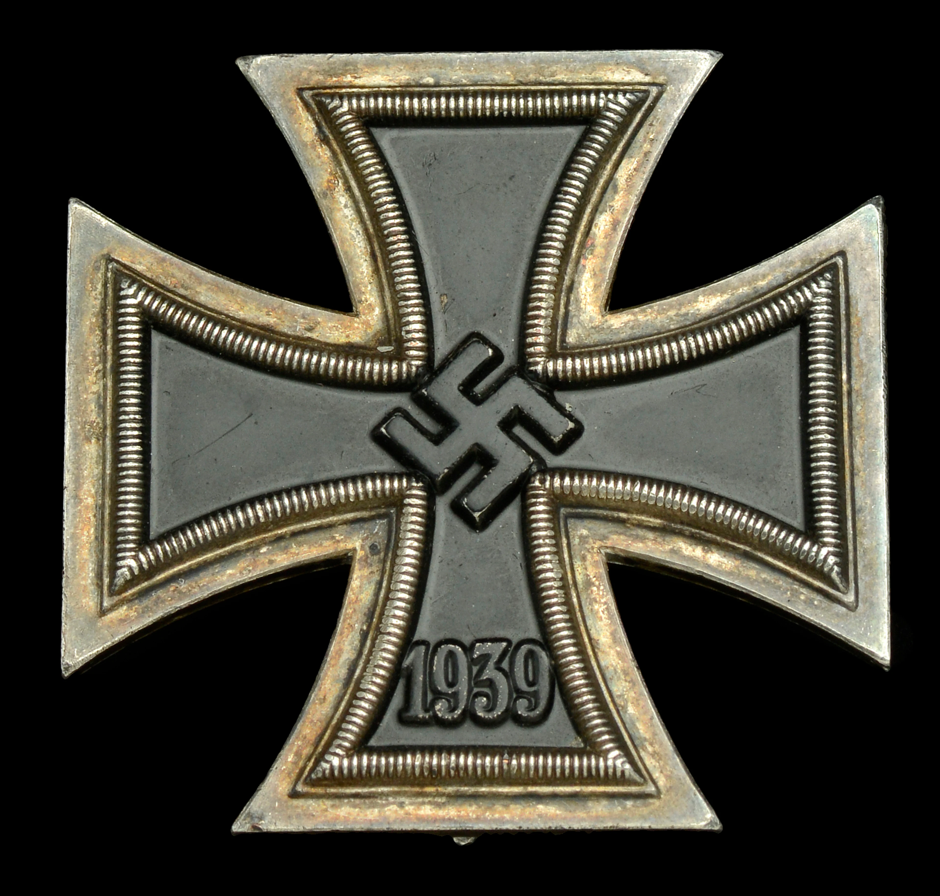 Germany, Iron Cross 1939, First Class breast badge, silver with iron