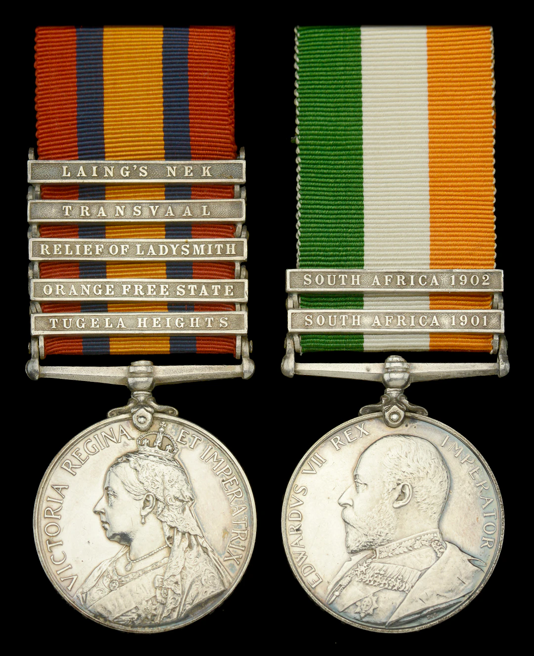 Pair: Driver S. J. Clements, Royal Field Artillery Queen’s South Africa