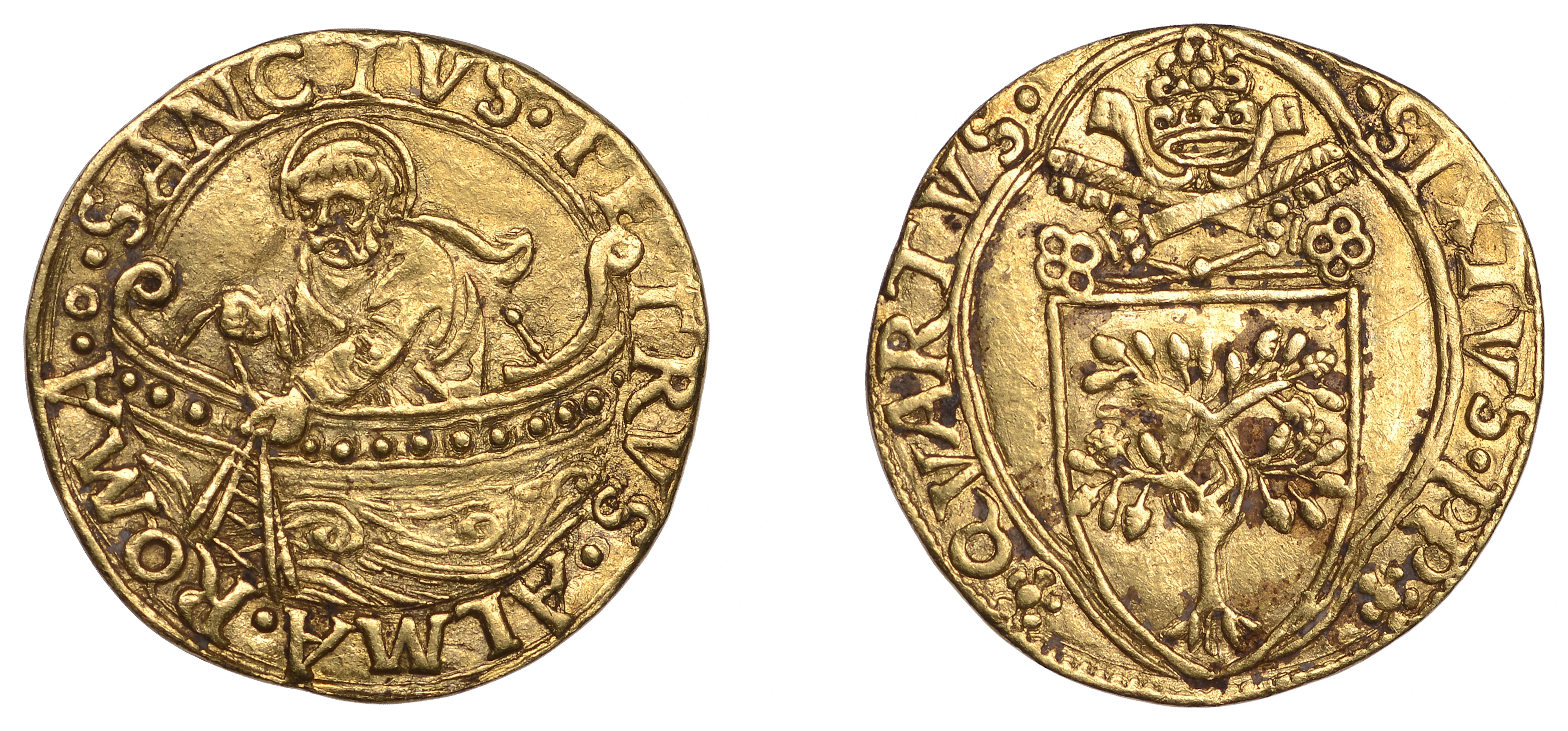 PAPAL STATES, Sixtus IV, Francesco della Rovere: Fiorino di camera