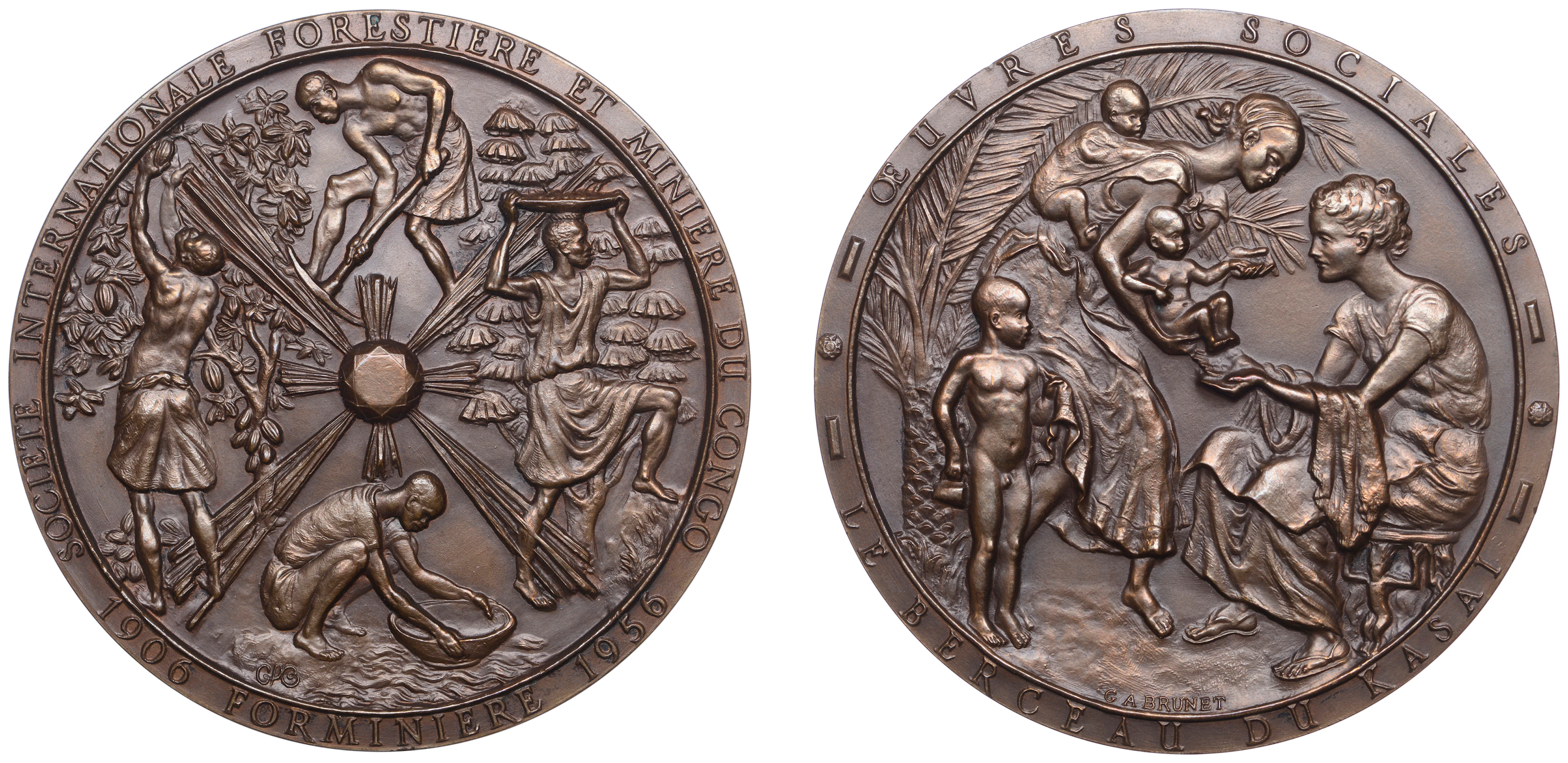 BELGIAN CONGO, Société Internationale Forestière et Minière du Congo