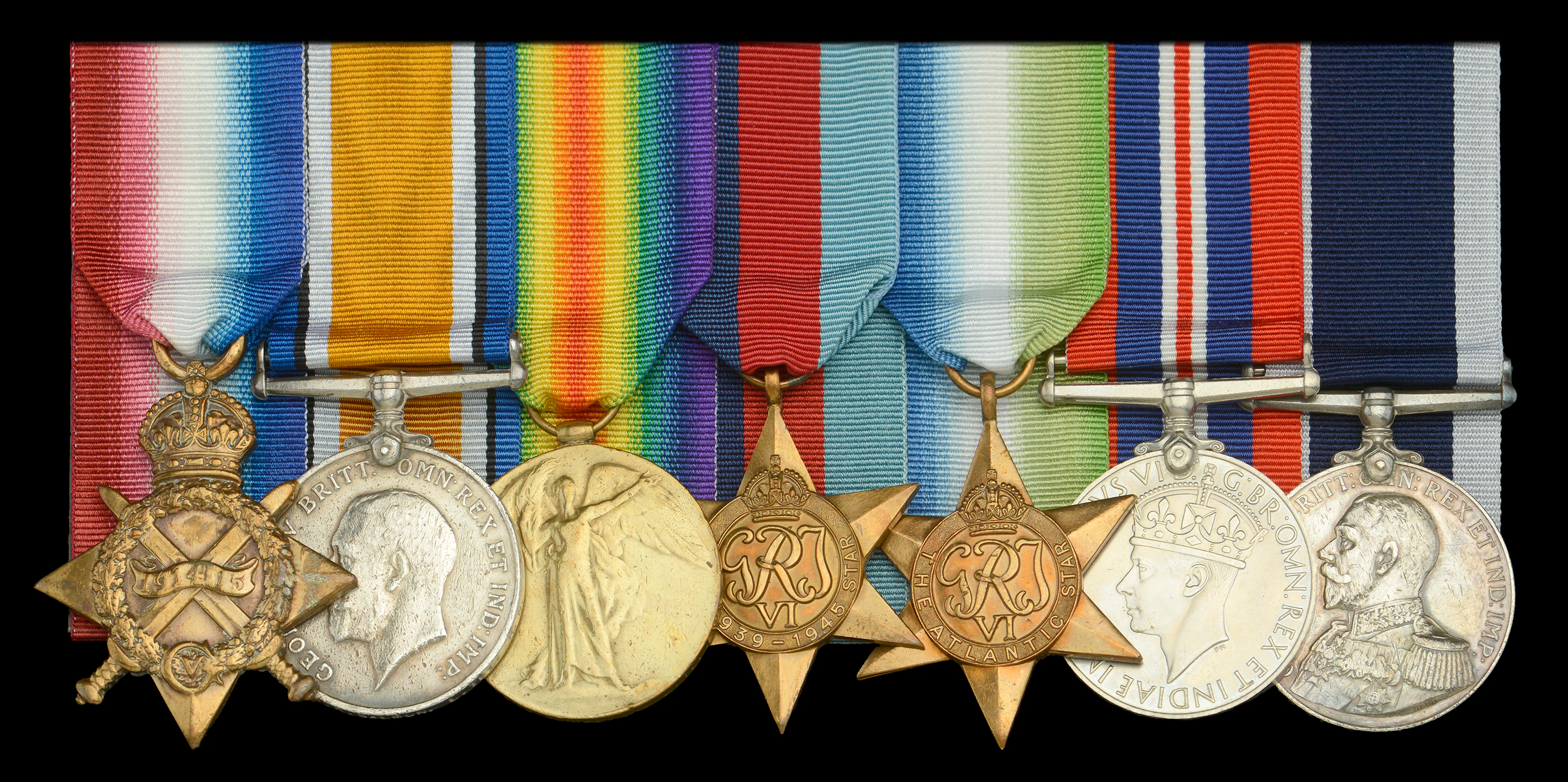 Seven: Leading Telegraphist J. R. Salmon, Royal Navy, who served in