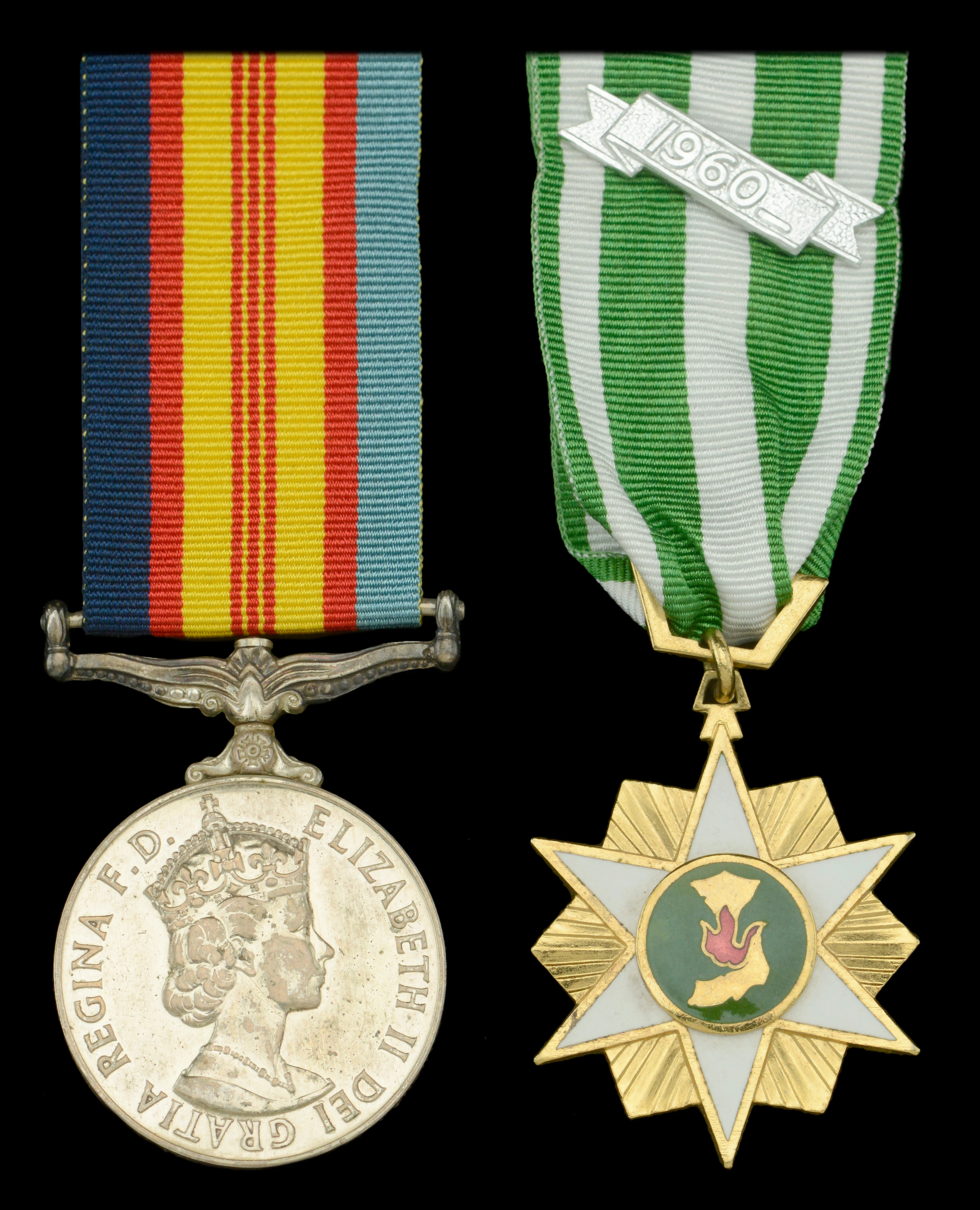 Pair: F. Cullum, Royal Australian Corps of Signals Vietnam 1964-7