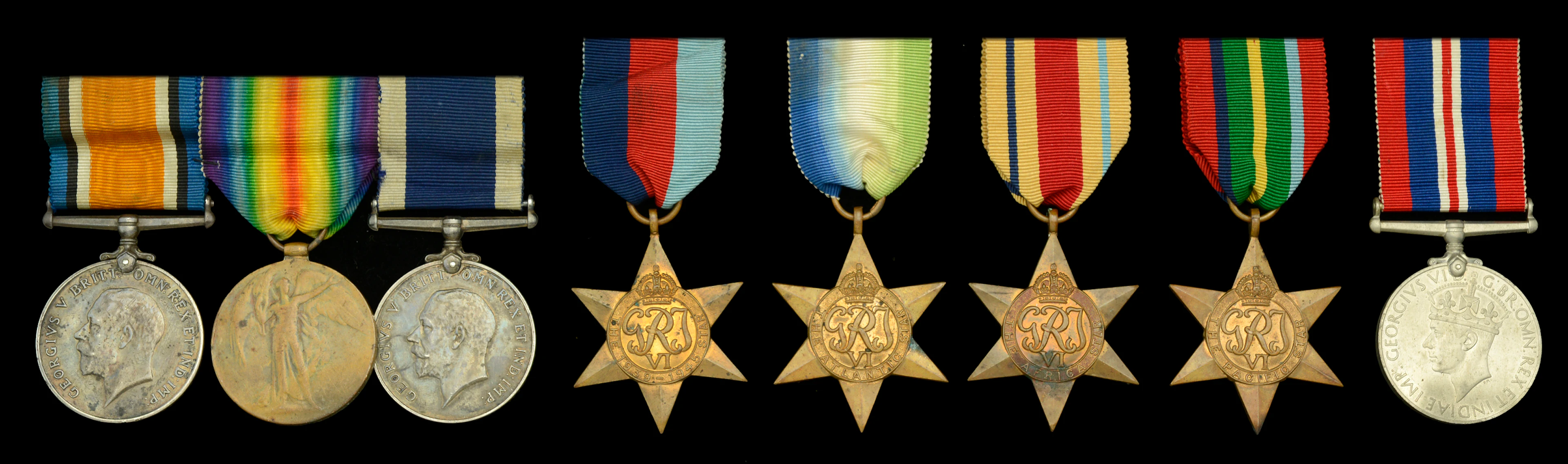 Eight: Able Seaman R. W. Newland, Royal Navy, who survived the destruction