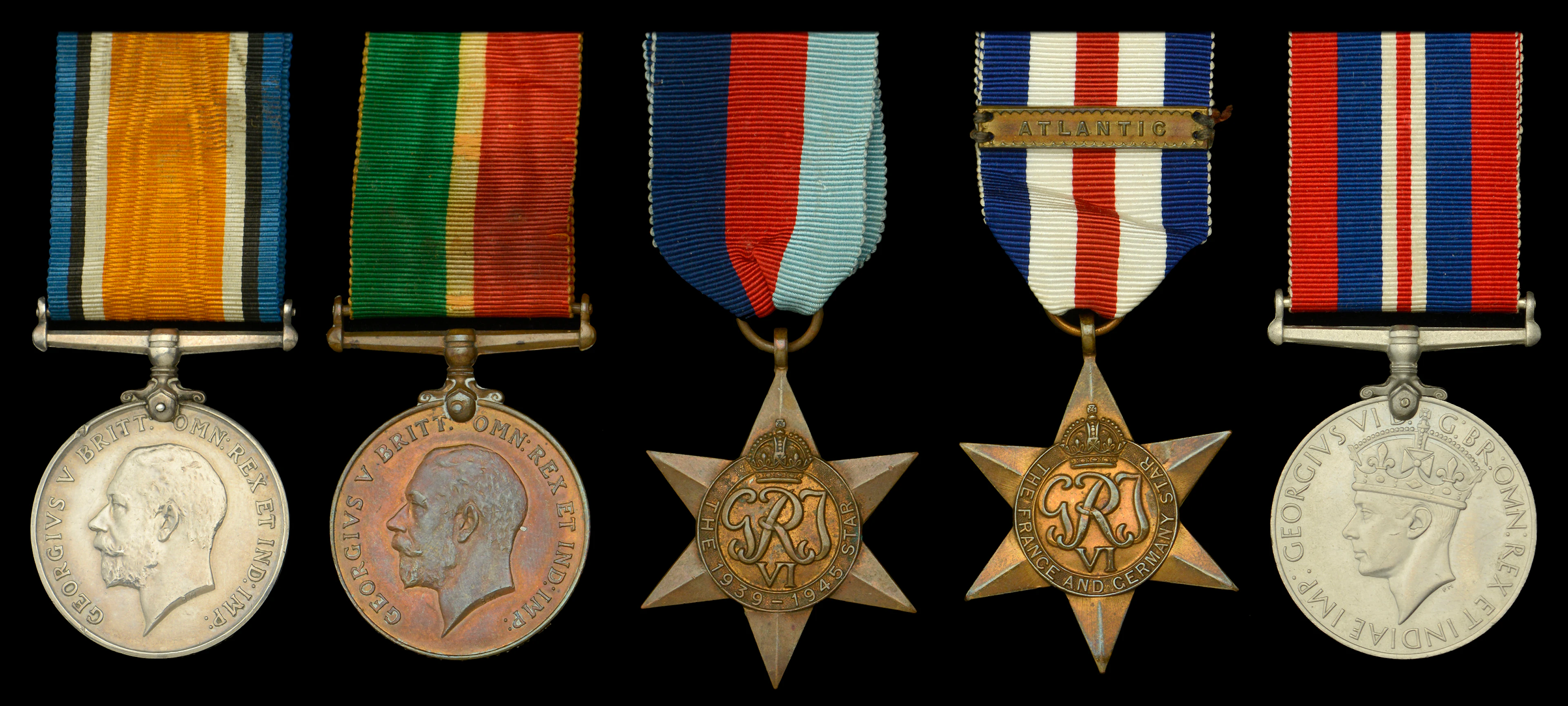 Five: Pilot W. S. Ballard, Mercantile Marine, who served in both World