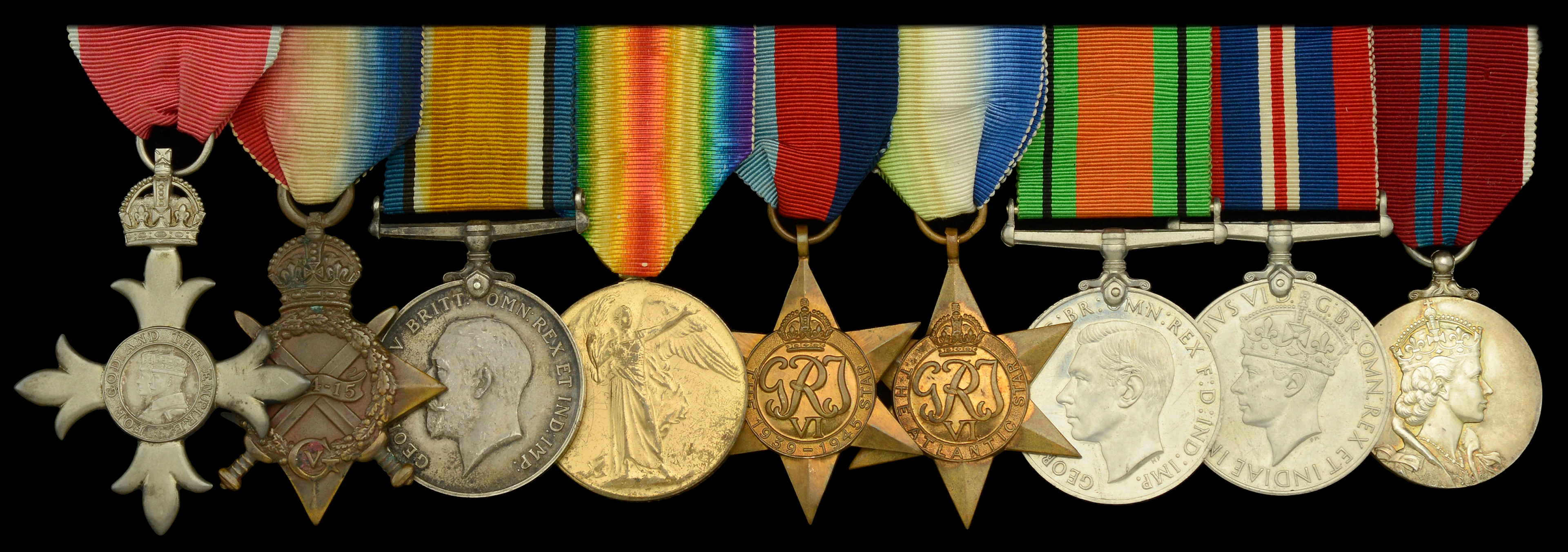 A post-War M.B.E. group of nine awarded to Temporary Chief Skipper