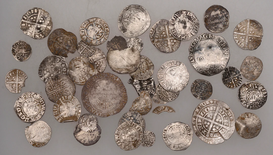 Miscellaneous hammered silver coins (38), various denominations (Sixpence