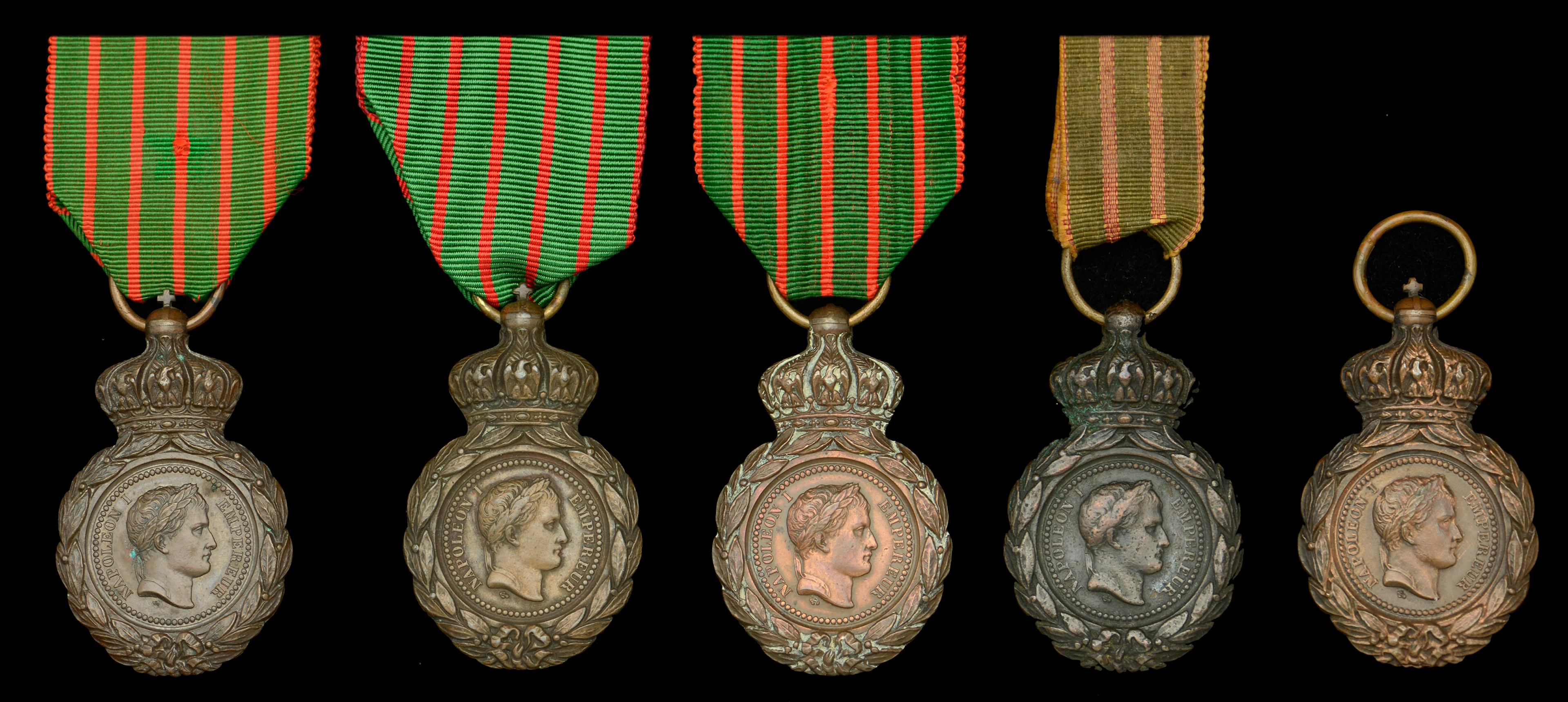 France, Second Empire, St. Helena Medal (5), bronze, generally good