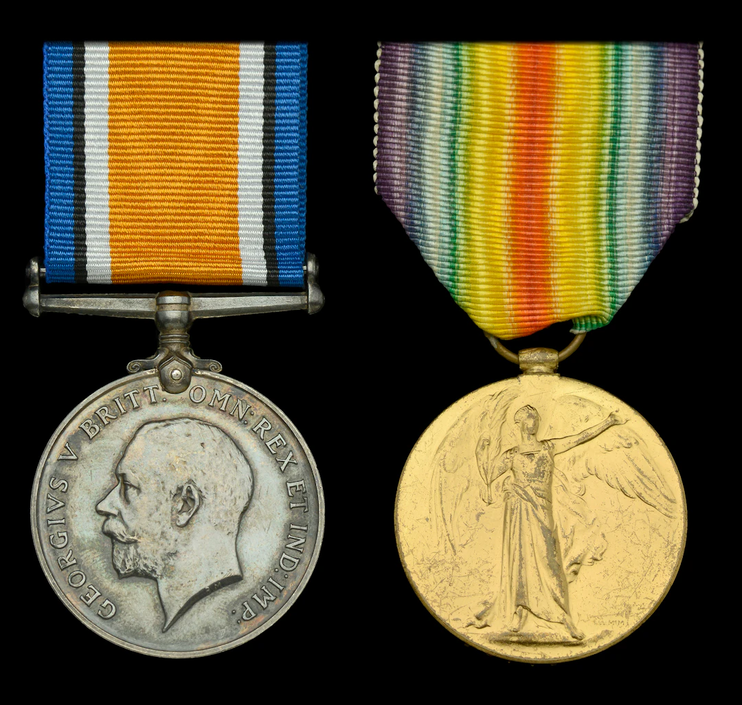 Pair: Lieutenant A. A. Hill, Machine Gun Corps, late Sherwood Foresters