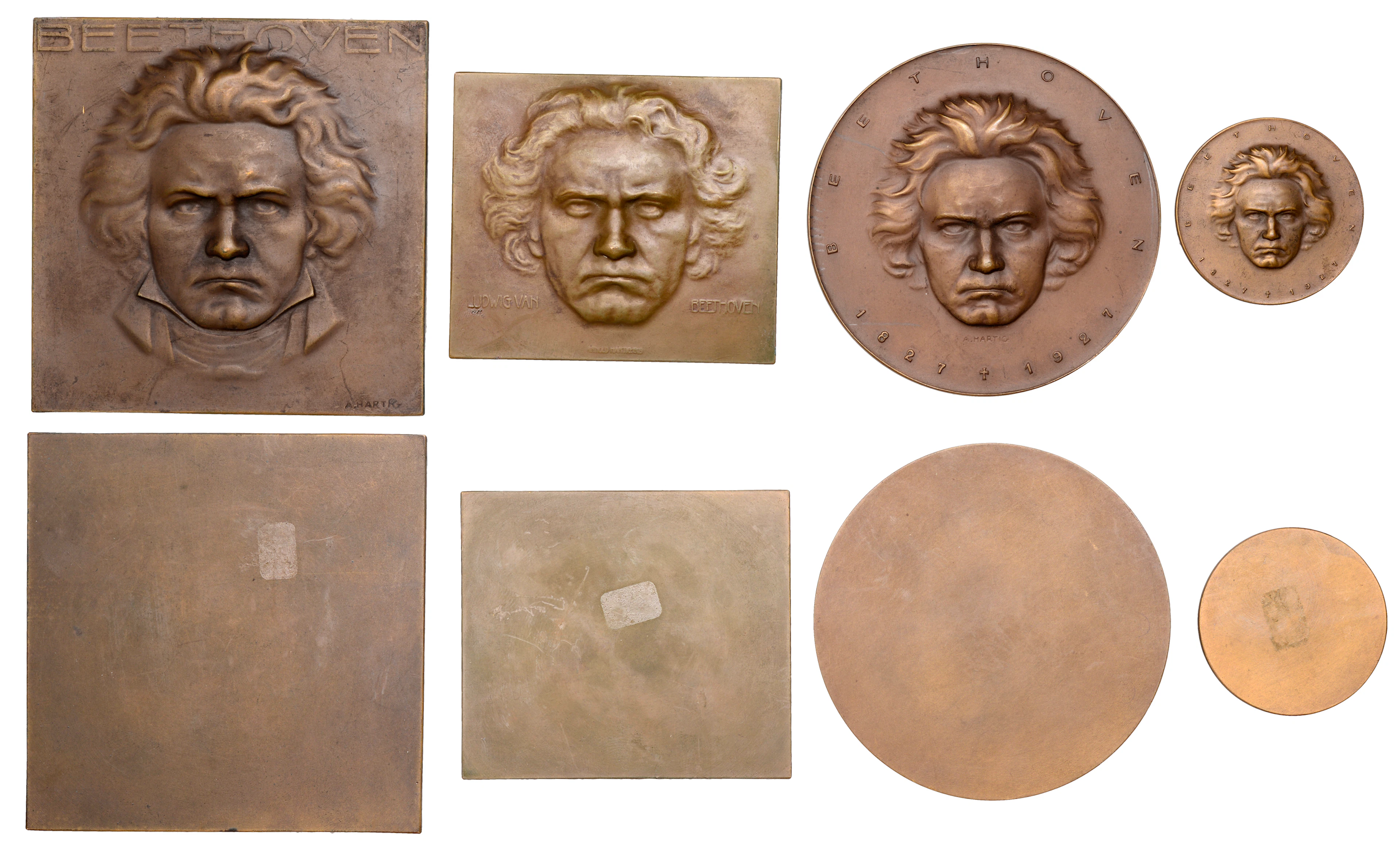 Germany, Centenary of the Death of Ludwig van Beethoven, 1927, a uniface