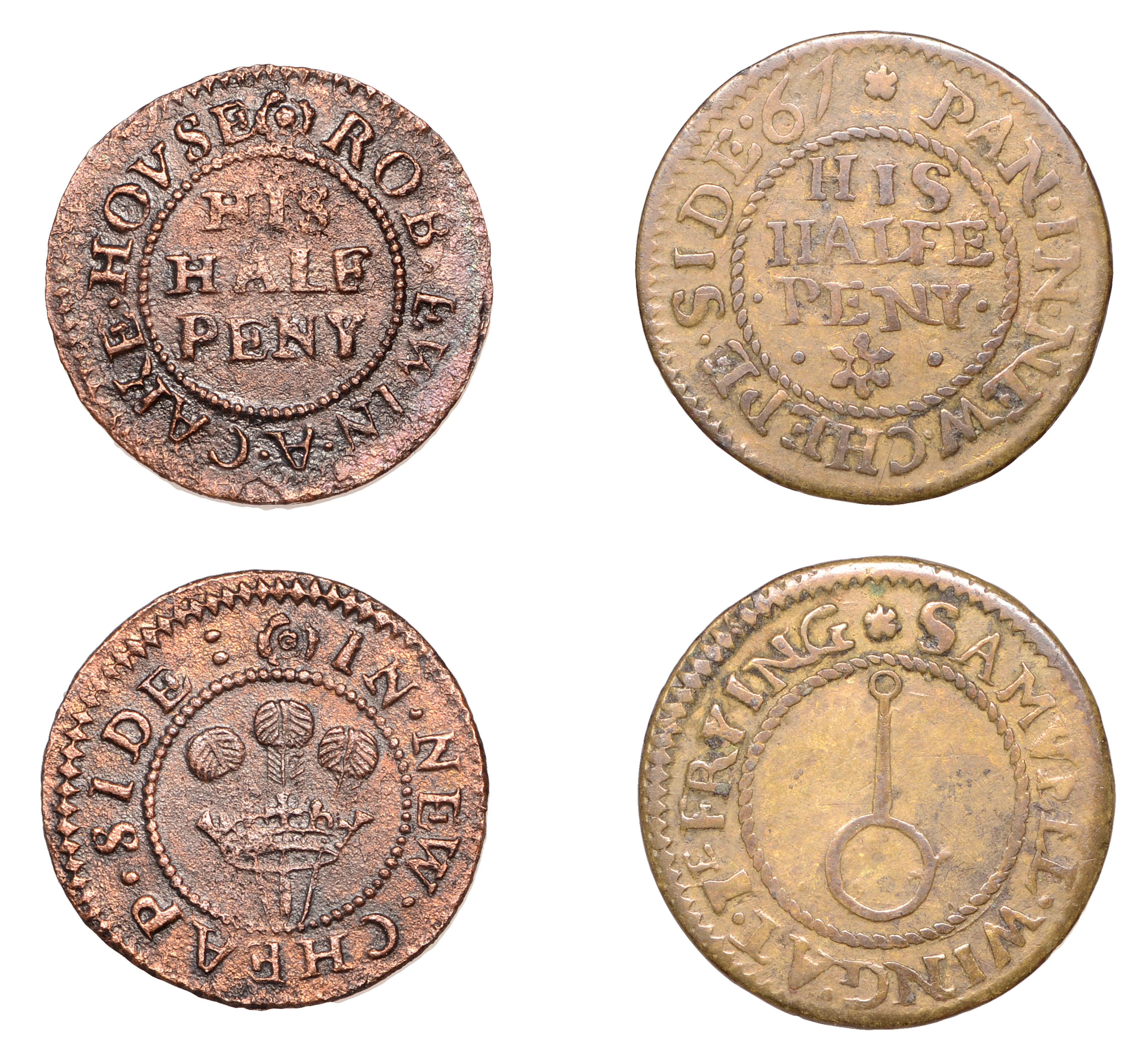 17th Century Tokens, LONDON (Metropolitan Middlesex), New Cheapside
