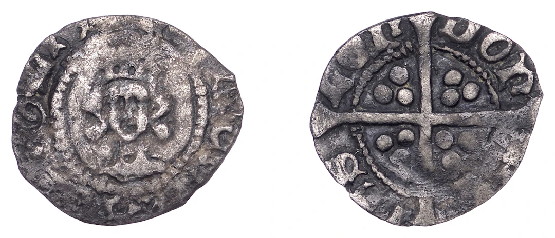 Henry IV (1399-1413), Heavy coinage, Halfpenny, type 4, narrow face