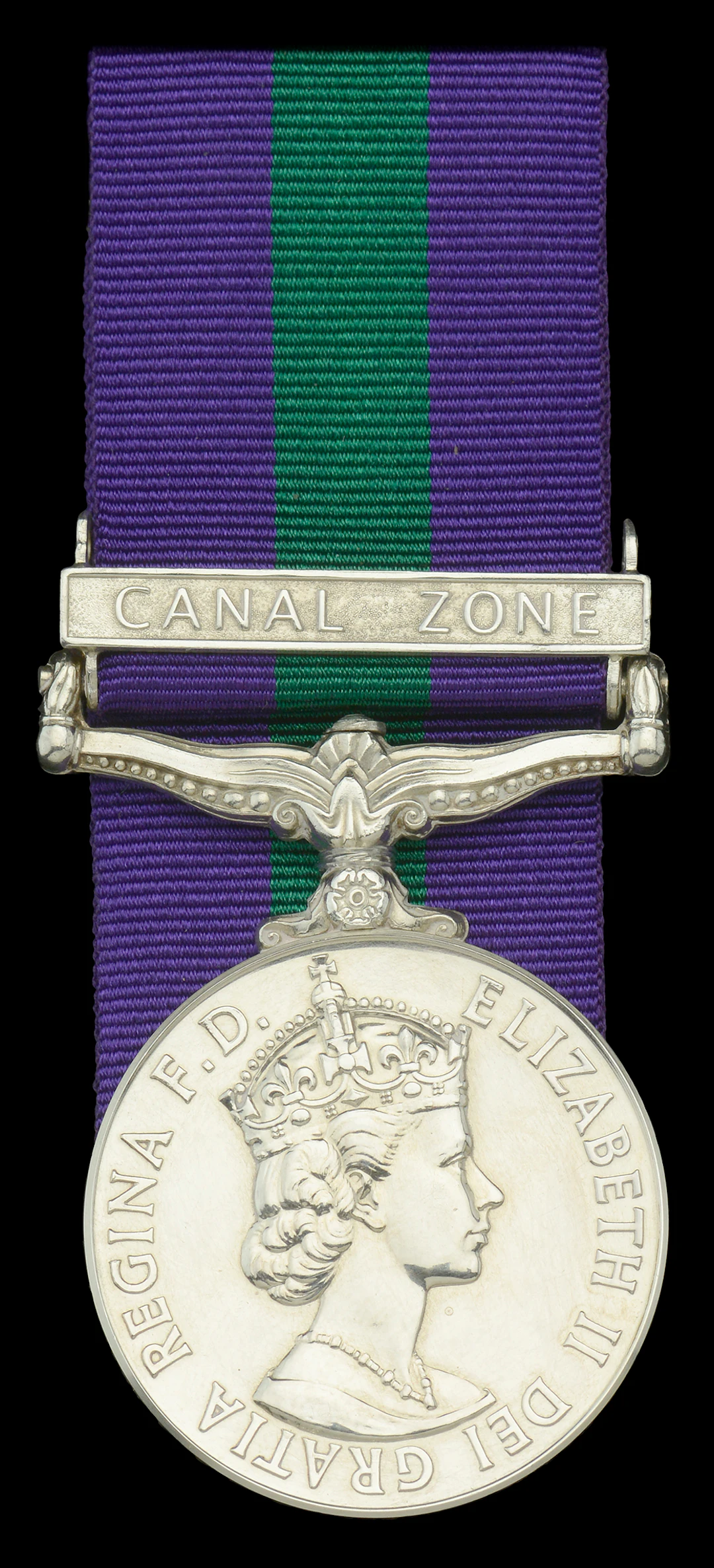 General Service 1918-62, 1 clasp, Canal Zone (AC1 C A May (4053257)